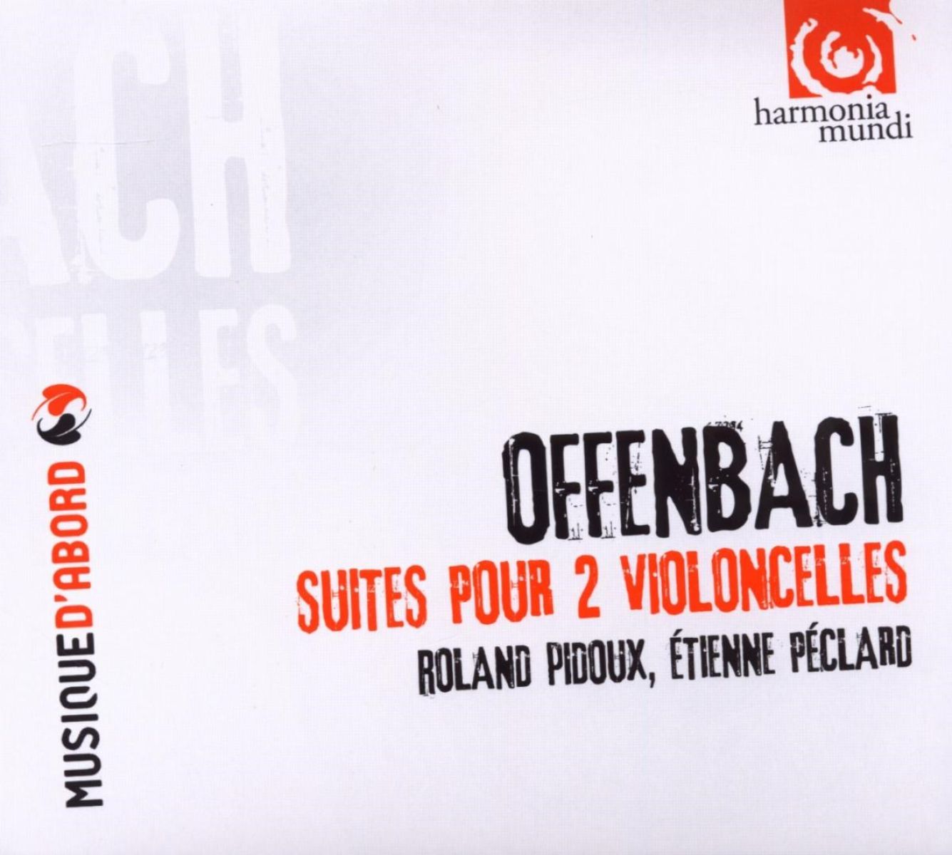 Afbeelding van Pidoux Peclard - Offenbach: Suites Pour 2 Violoncelles Op 54