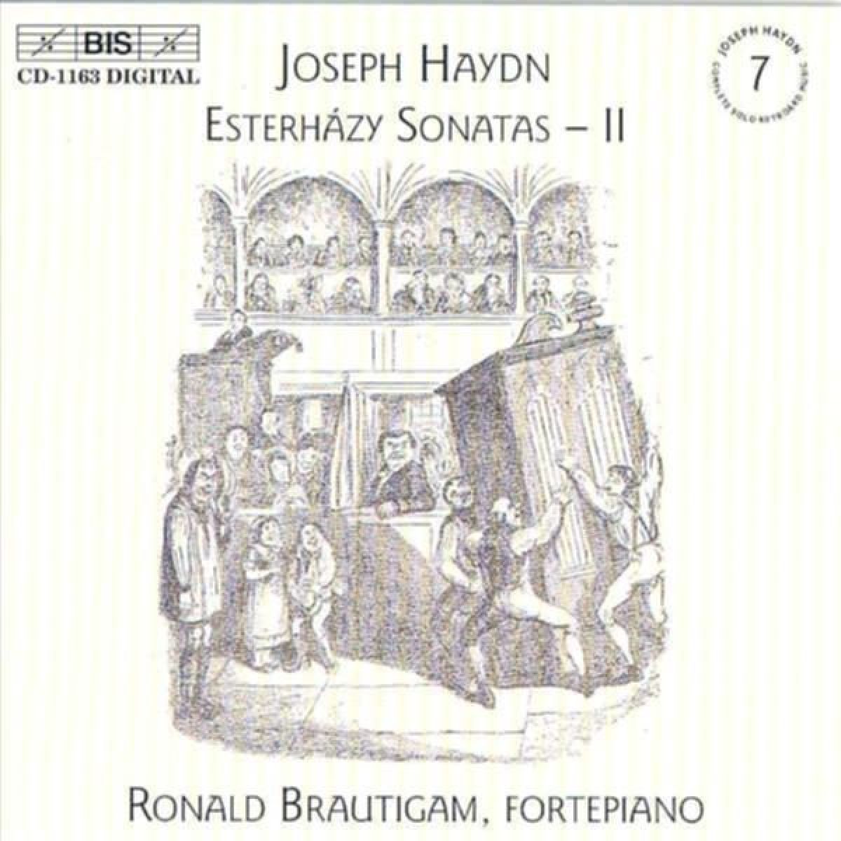 Afbeelding van Ronald Brautigam - Haydn: Keyboard Sonatas Vol 7