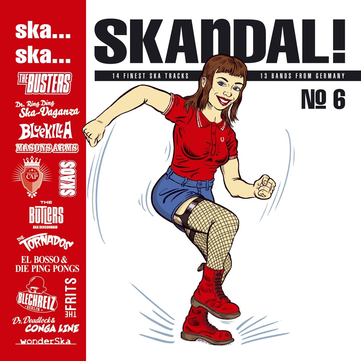 Afbeelding van Various Artists - Ska... Ska... Skandal No. 6