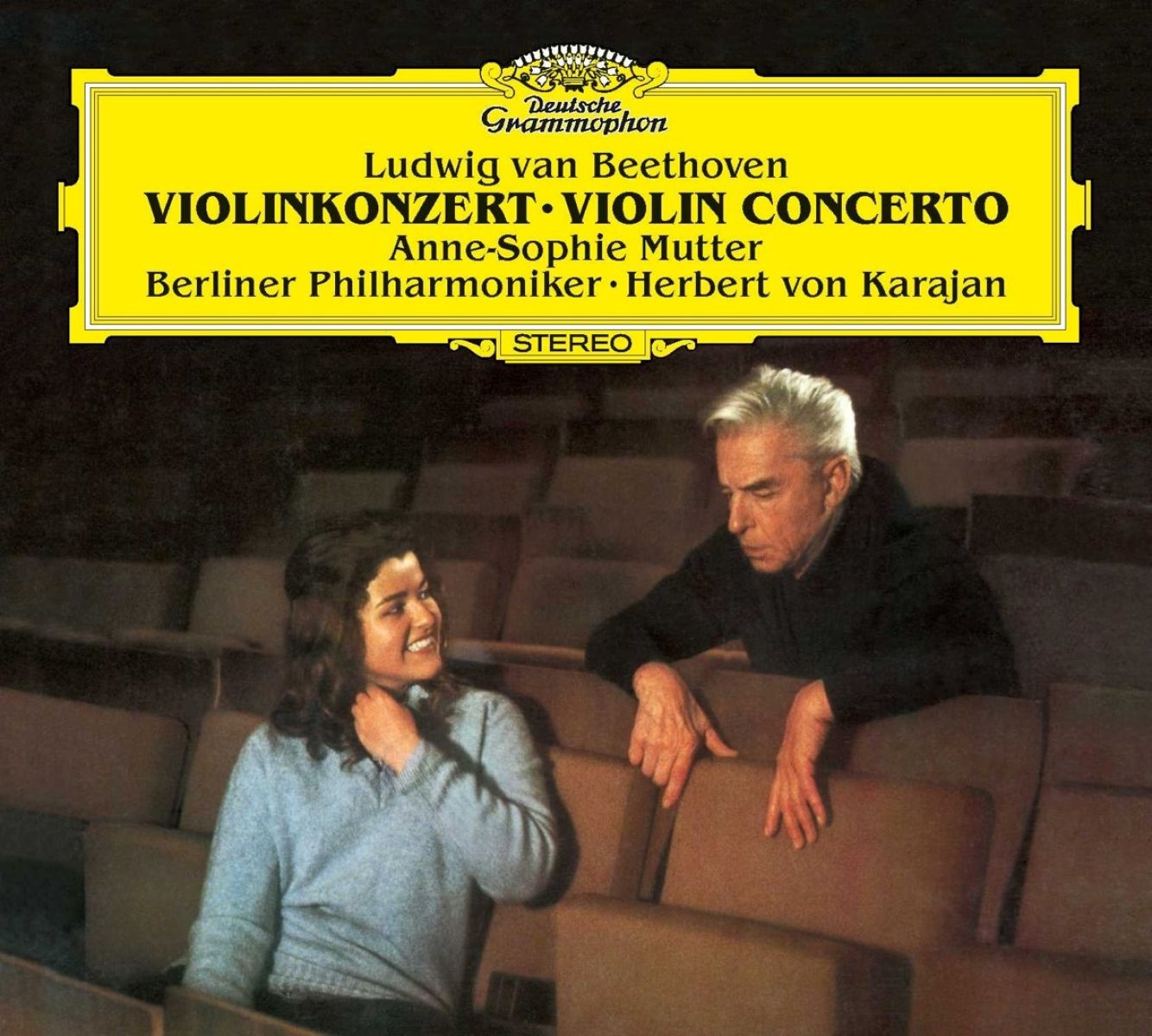Afbeelding van Anne-Sophie Mutter, Berliner Philharmoniker, Herbert von Karajan - Beethoven: Violin Concerto Op.61