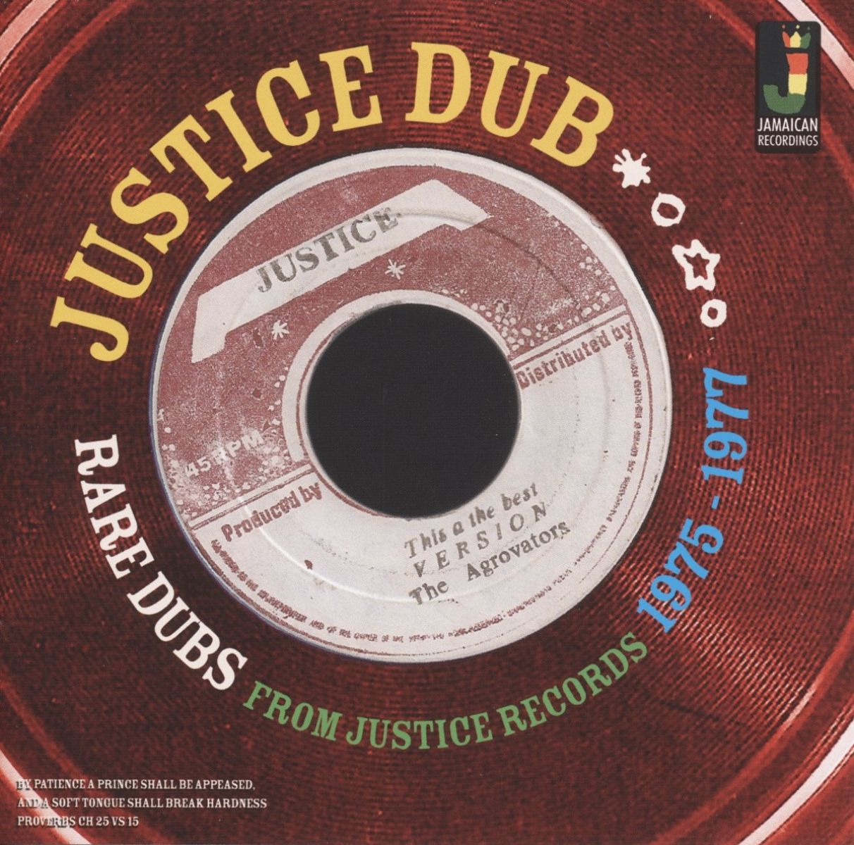 Various Artists - Justice Dub Rare Dubs From Justice Records 1975 - 1977