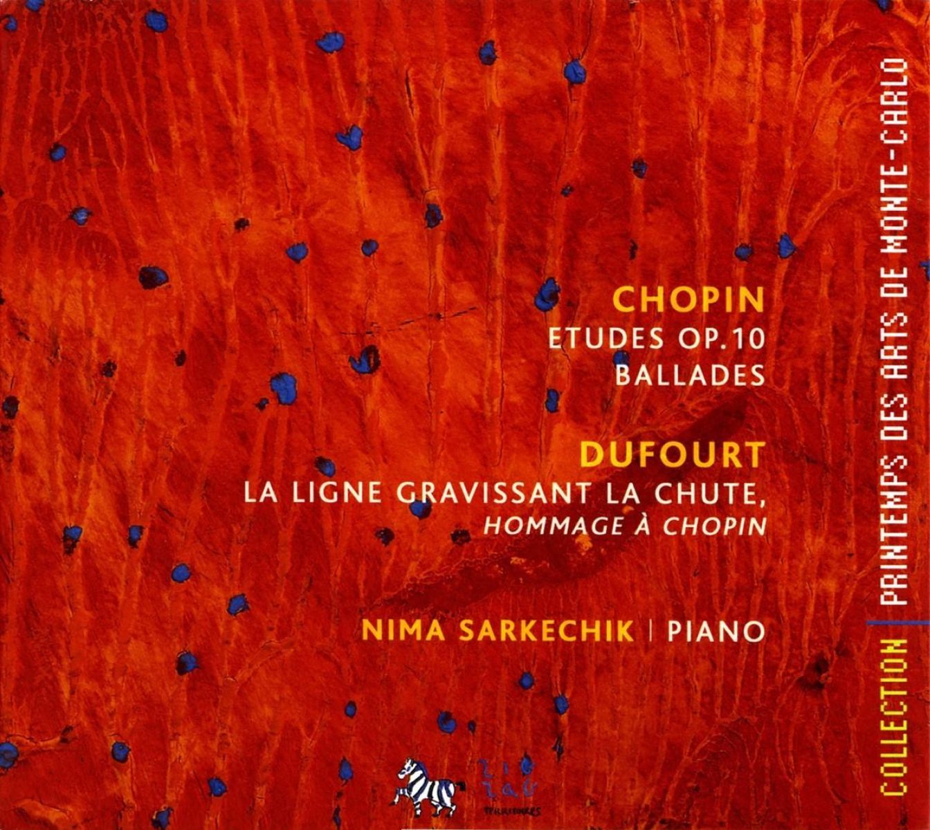Afbeelding van Nima Sarkechik - Études Op. 10 | Ballades | La Ligne Gravissant La Chute (Hommage À Chopin)