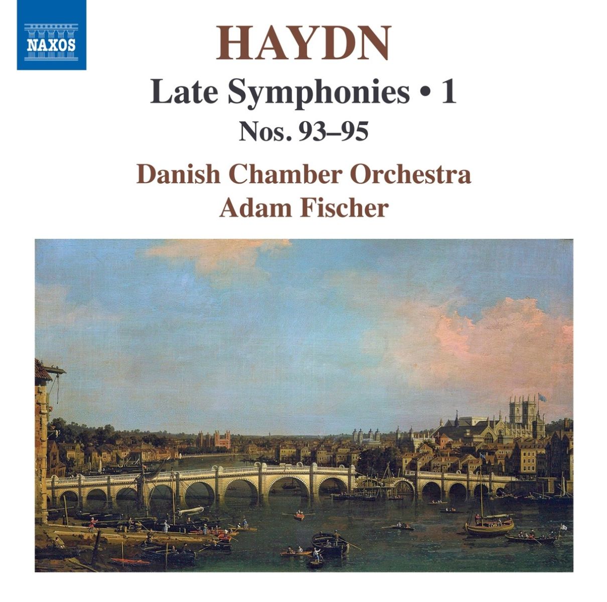 Afbeelding van Danish Chamber Orchestra, Adam Fischer - Haydn: Late Symphonies, Vol. 1 Nos. 93-95