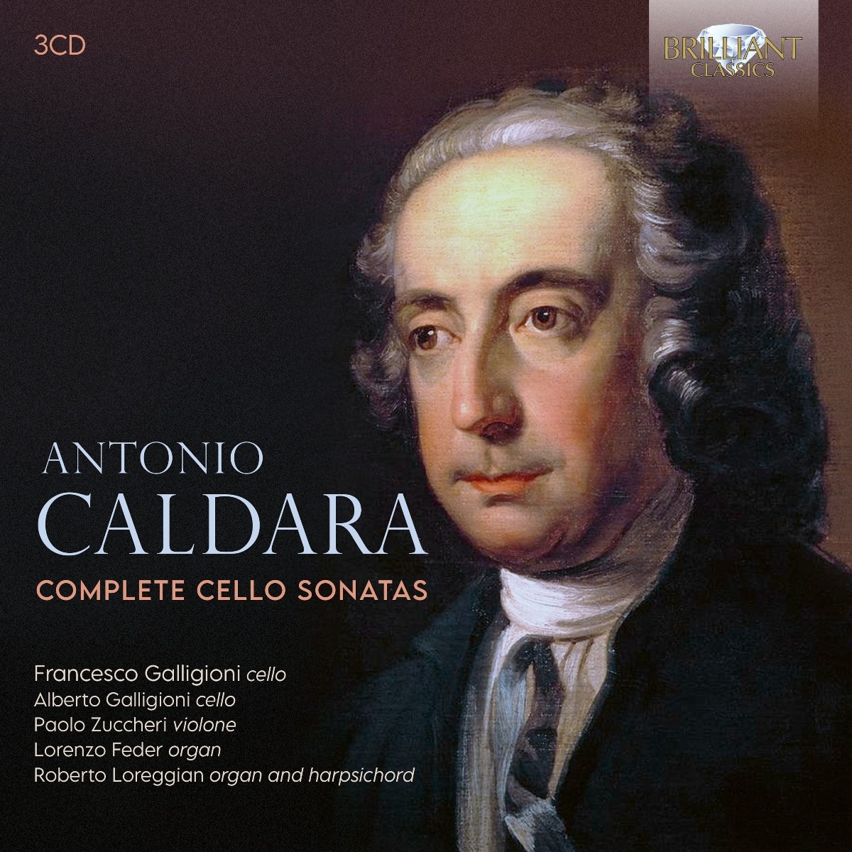 Afbeelding van Francesco Galligioni - Caldara: Complete Cello Sonatas