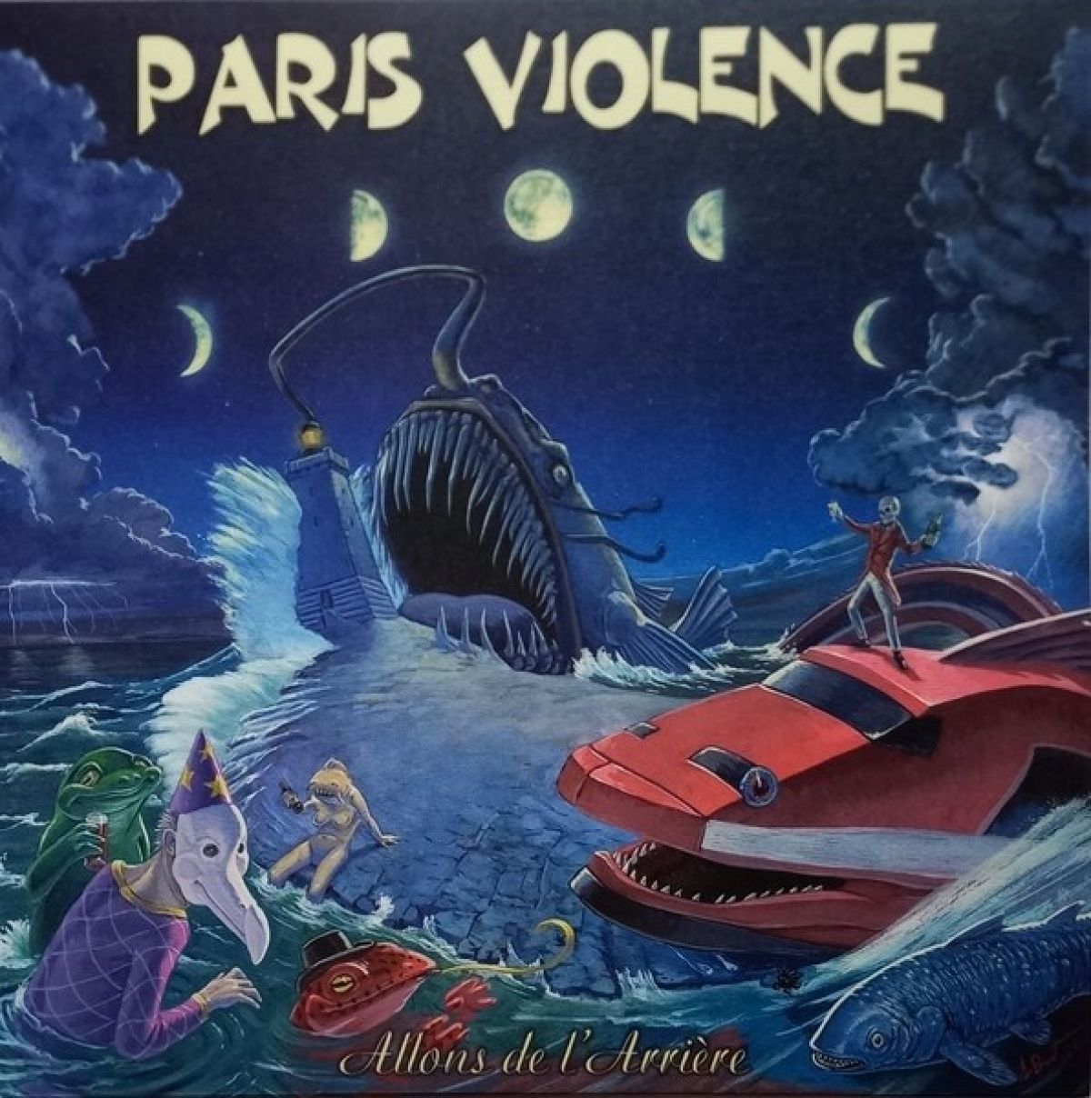 Afbeelding van Paris Violence - Allons De L'arriere
