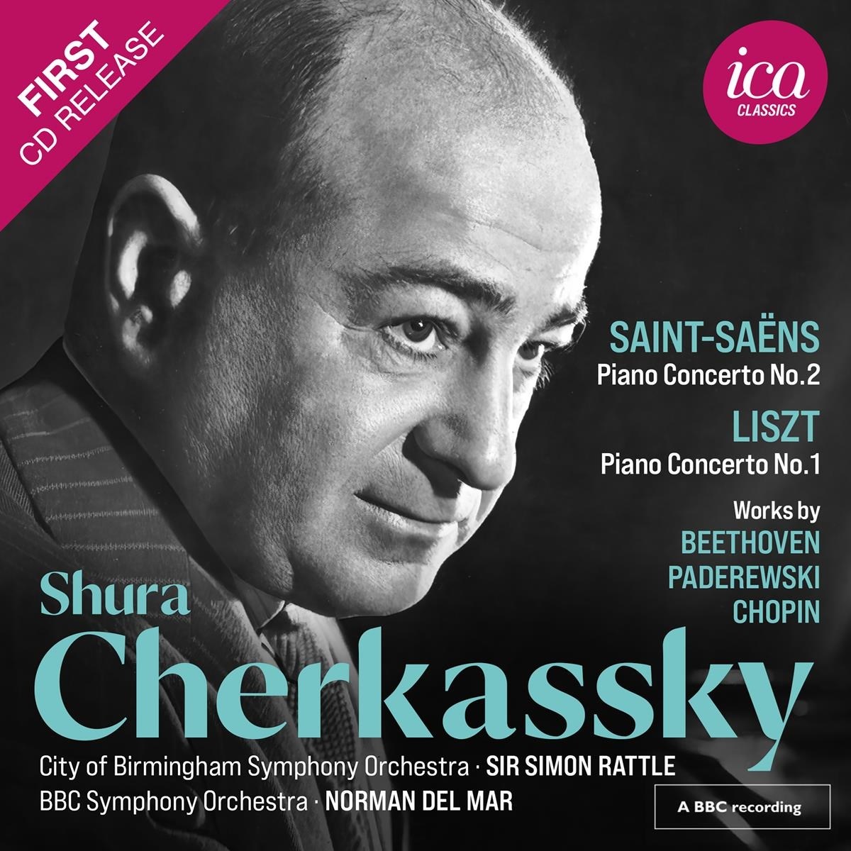 Afbeelding van Shura Cherkassky, City Of Birmingham Symphony Orchestra, Sir Simon Rattle, BBC Symphony Orchestra, Norman Del Mar - Saint-Saëns: Piano Concerto No.2 | Liszt: Piano Concerto