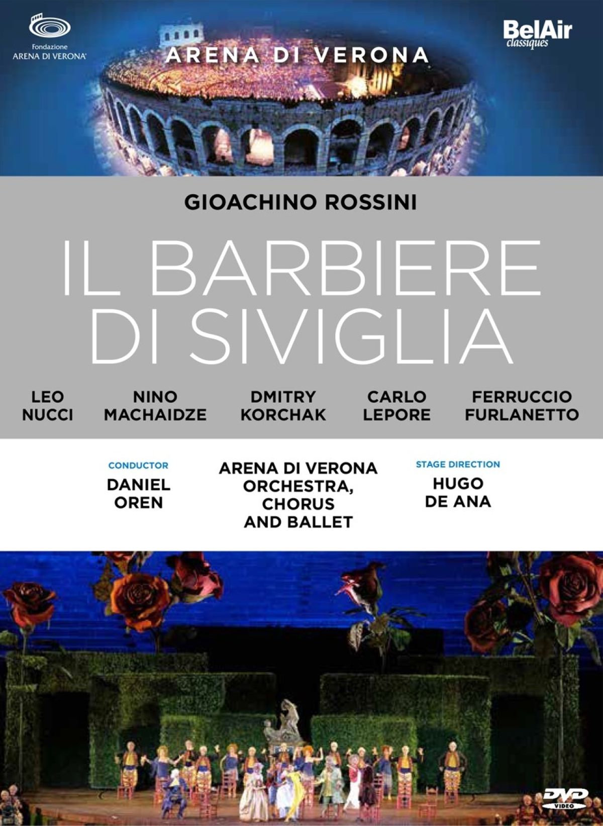 Afbeelding van Arena Di Verona Orchestra, Chorus, Ballet And Tech - Rossini: Il Barbiere Di Siviglia