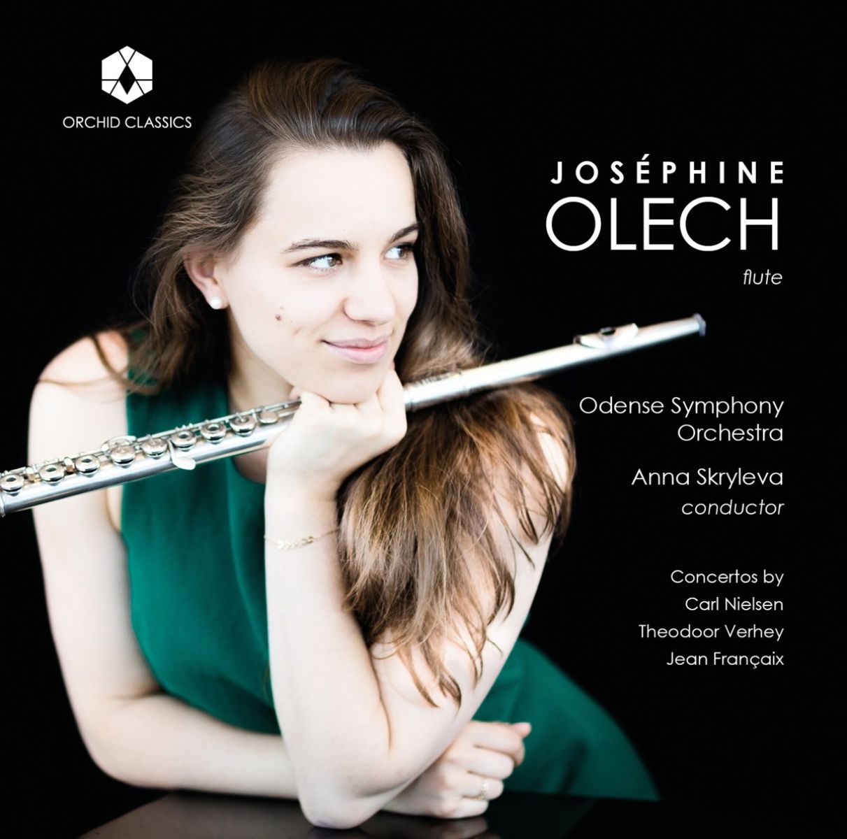 Afbeelding van Joséphine Olech & Odense Symphony Orchestra, Anna Skryleva - Concertos By Carl Nielsen, Theodoor Vehey, Jean Françaix