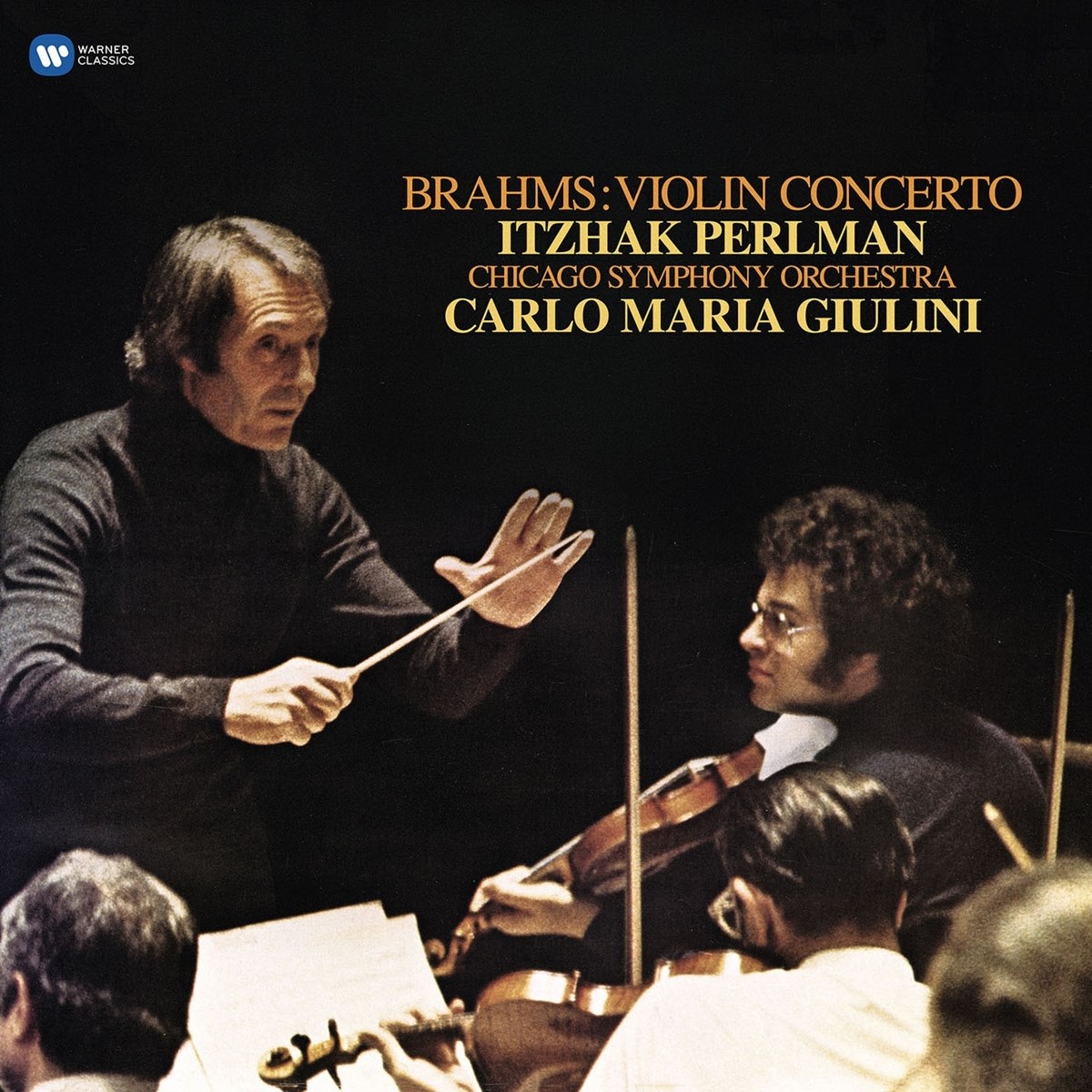 Afbeelding van Itzhak Perlman, Chicago Symphony Orchestra, Carlo Maria Giulini - Brahms: Violin Concerto