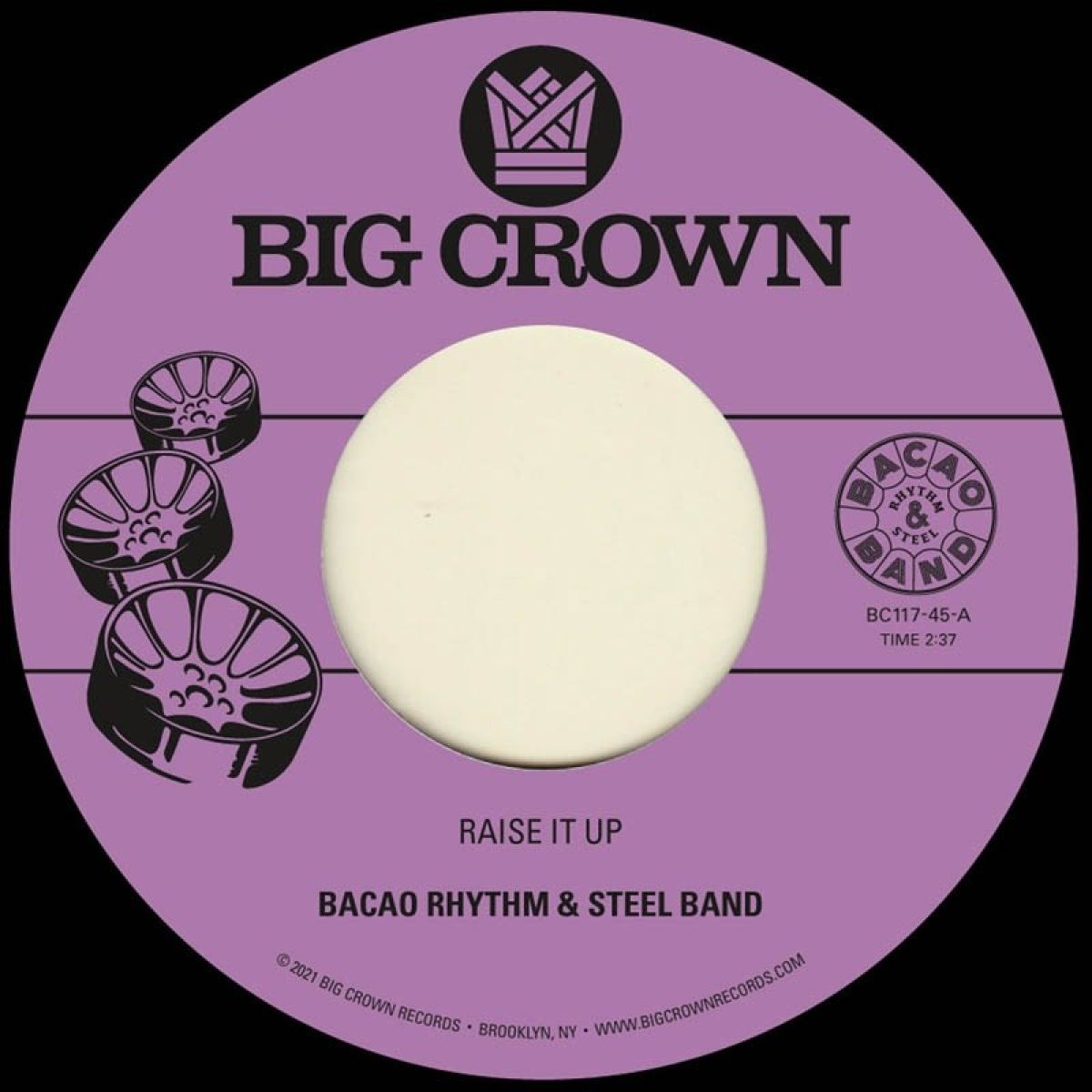 Afbeelding van Bacao Rhythm & Steel Band - Raise It Up / Space