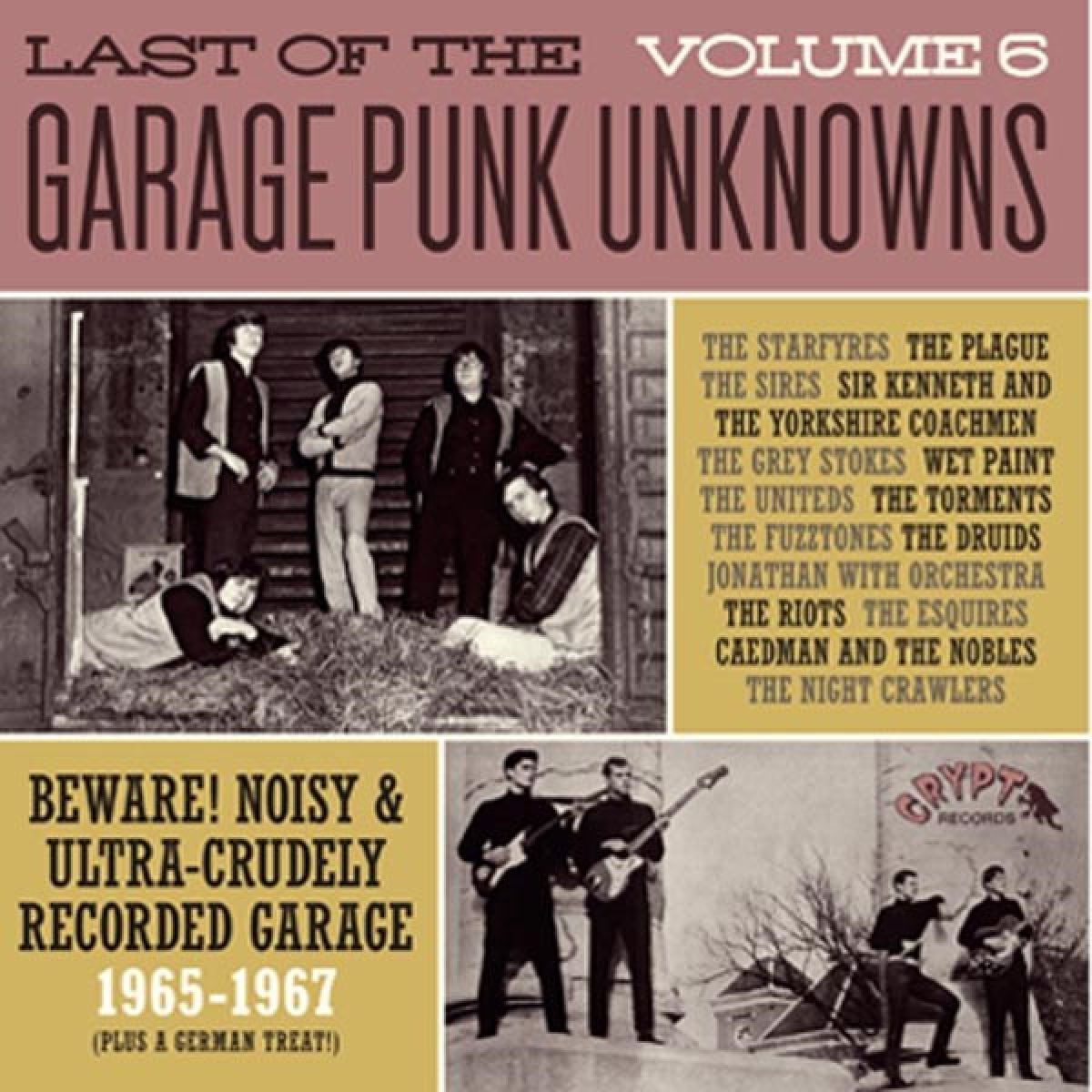 Various Artists - Last Of The Garage Punk Unknowns 6