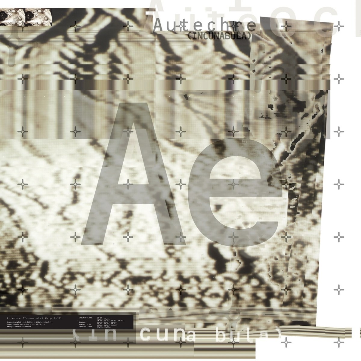 Afbeelding van Autechre - Incunabula