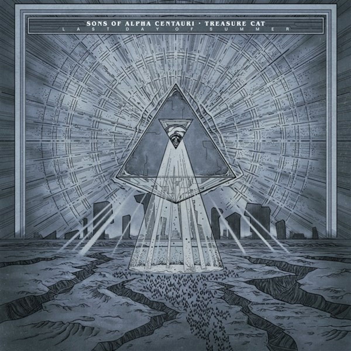 Afbeelding van Sons Of Alpha Centauri & Treasure Cat - Last Day Of Summer
