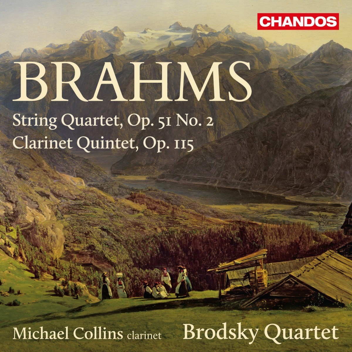 Afbeelding van Michael Collins, Brodsky Quartet - Brahms: String Quartet/Clarinet Quintet
