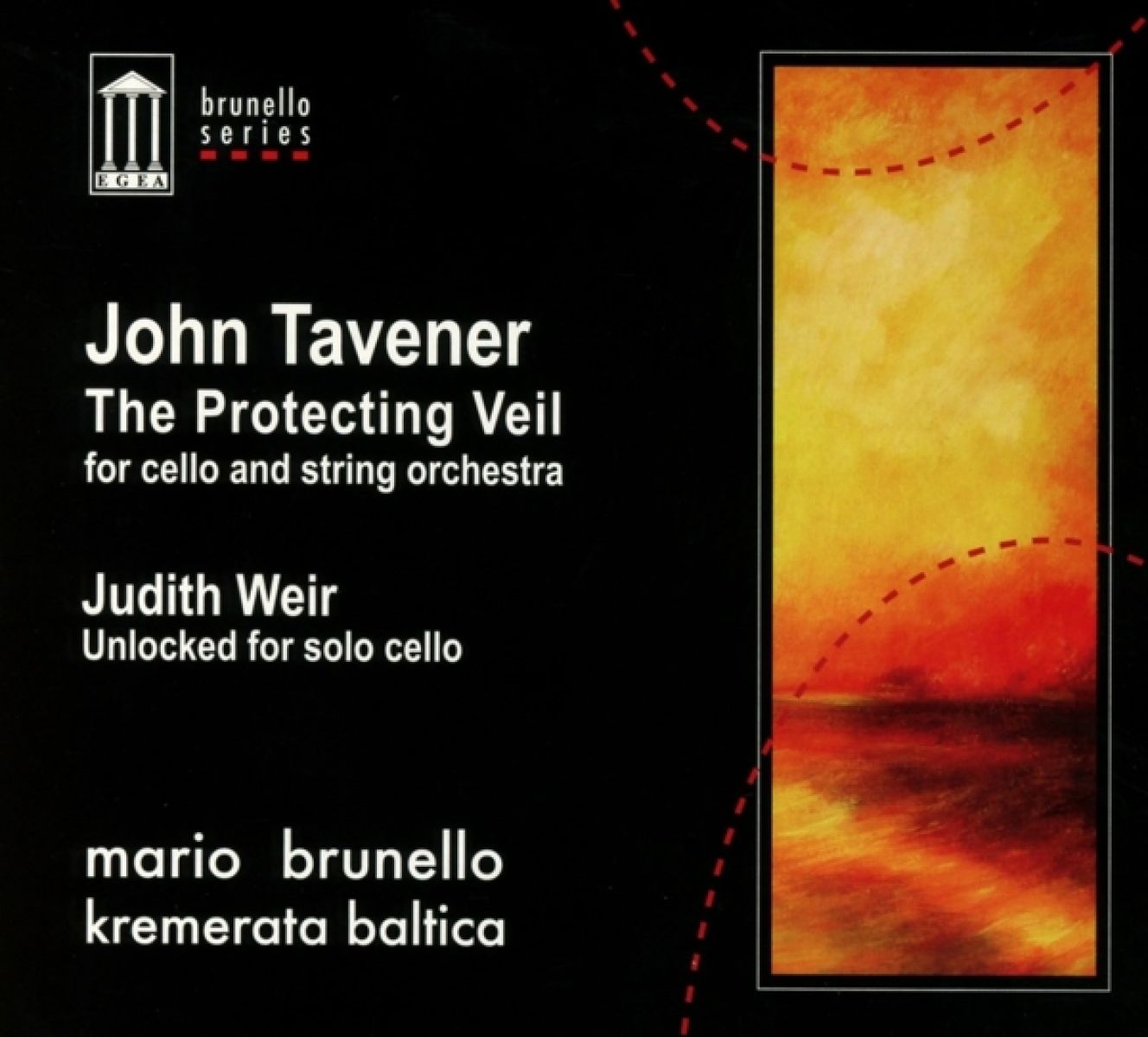 Afbeelding van Mario Brunello & Kamerata Baltica - The Protecting Veil / Unlocked For Solo Cello