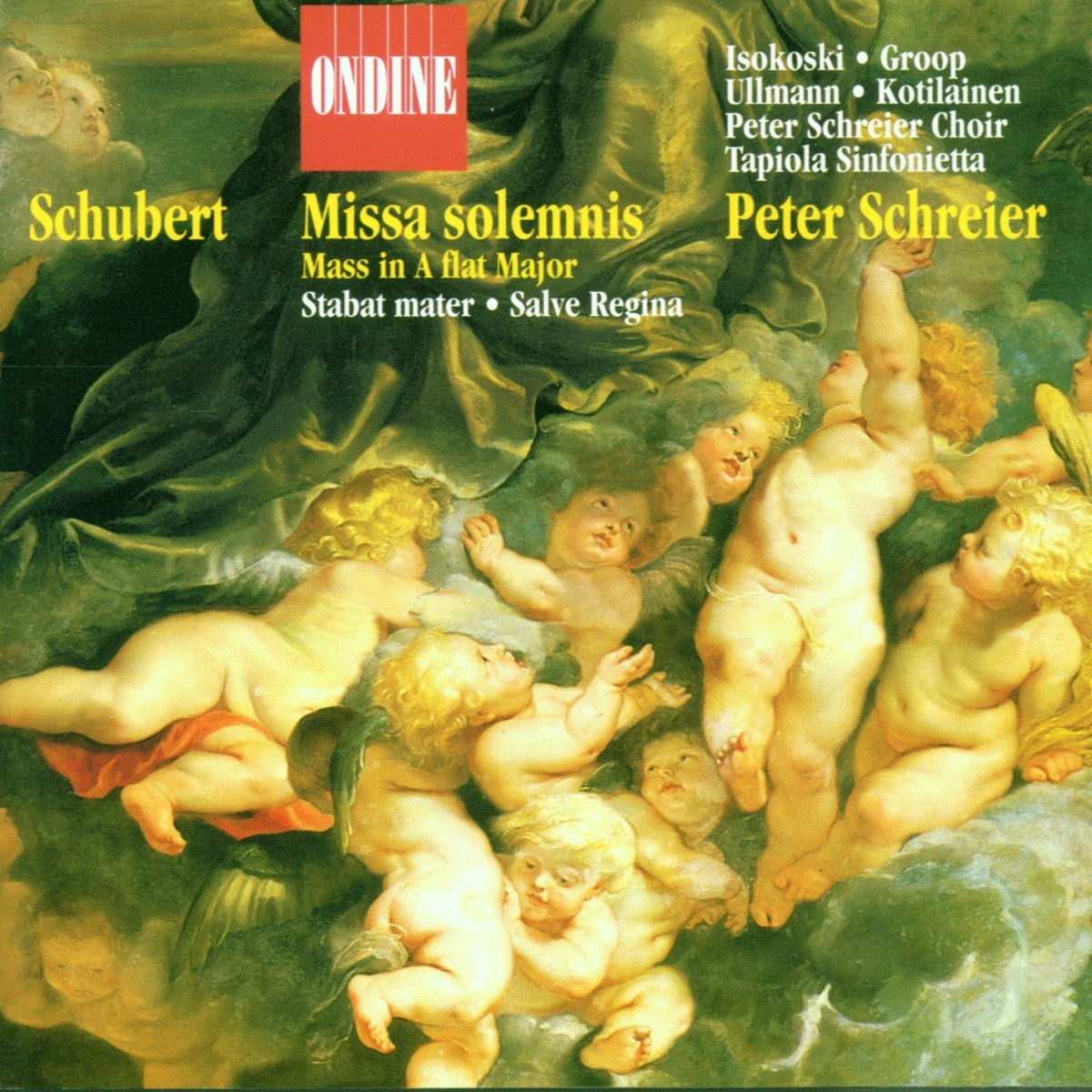 Afbeelding van Tapiola Sinfonietta, Peter Schreier - Schubert: Missa Solemnis