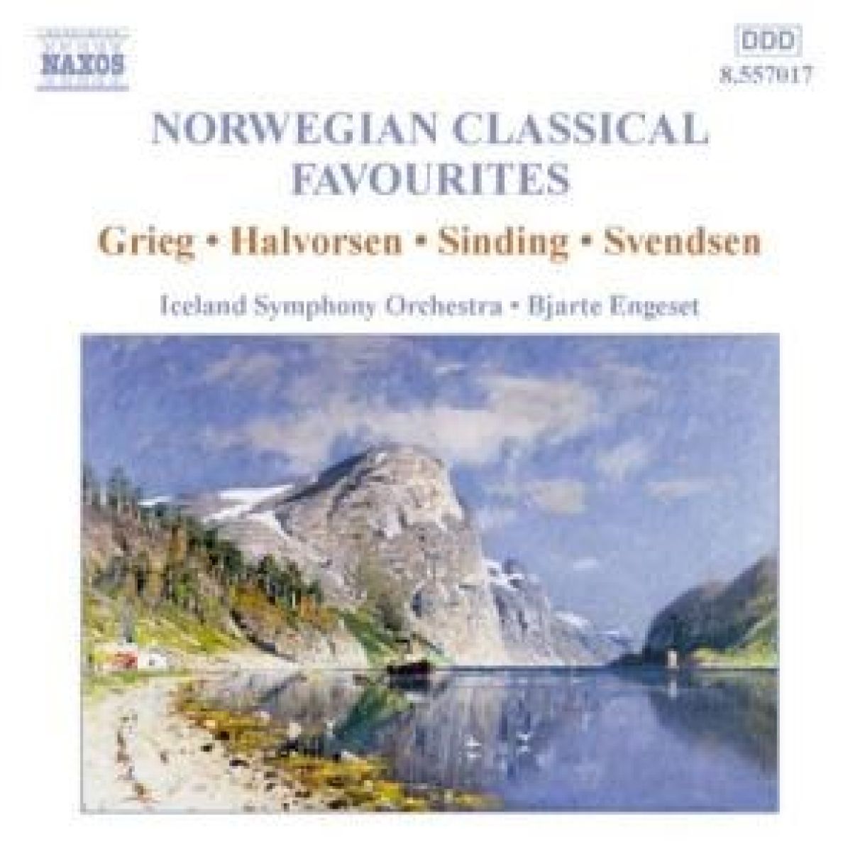 Afbeelding van Iceland Symphony Orchestra,Bjarte Engeset - Norwegian Classical Favourites
