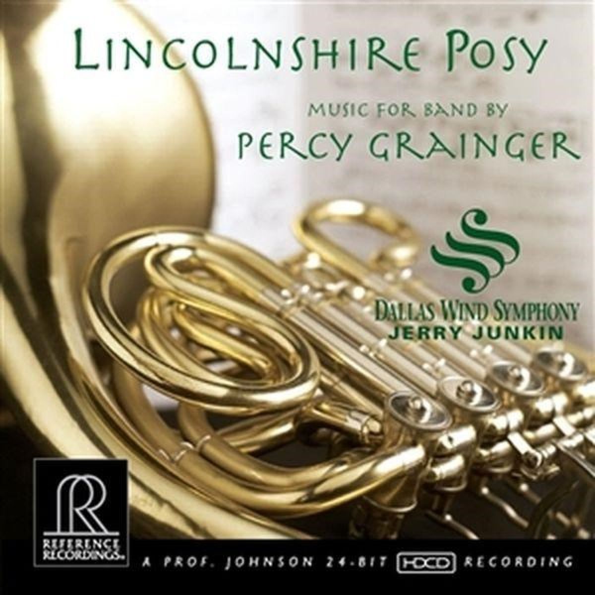 Afbeelding van Dallas Wind Symphony & Jerry Junkin - Lincolnshire Posy (Music For Band By Percy Grainger)