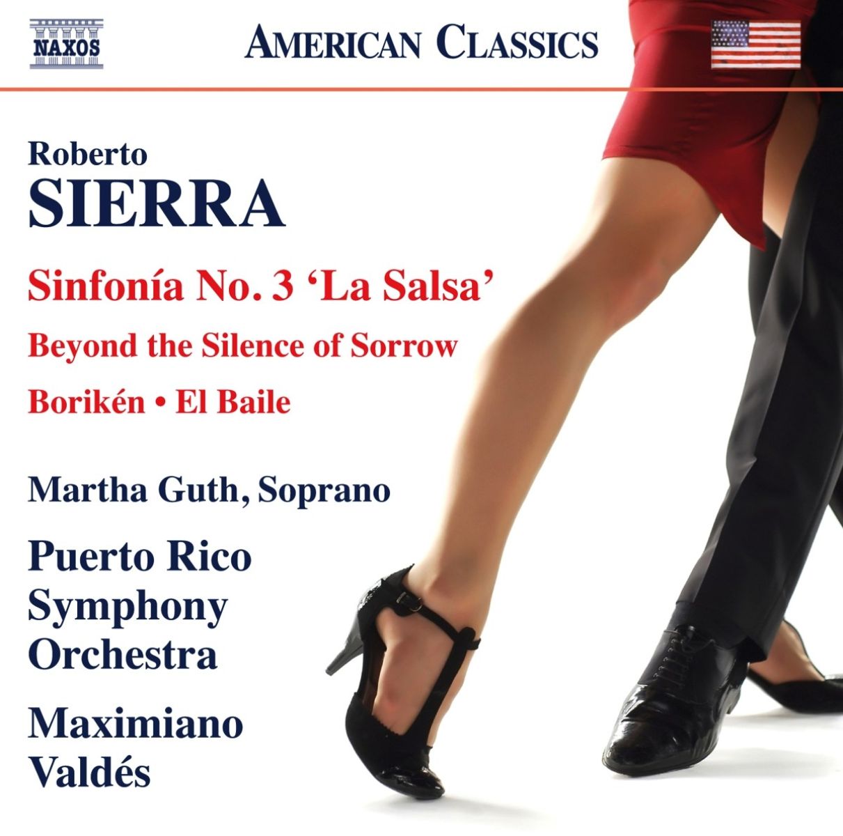 Afbeelding van Martha Guth, San Juan Symphony Orchestra, Maximiano Valdés - Sierra: Symphony No. 3 'La Salsa'