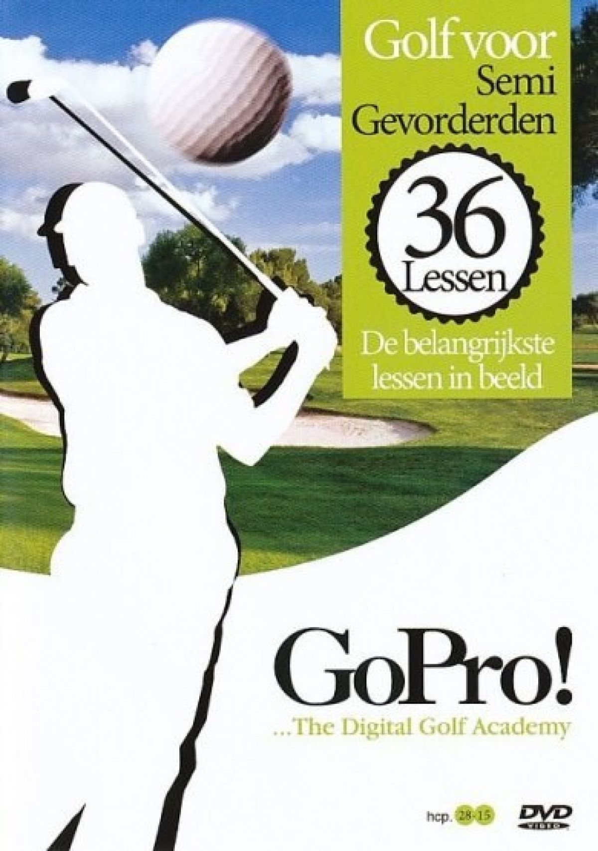 Afbeelding van Gopro - De 36 Belangrijkste Golflessen In Beeld Semi - Gevorderden