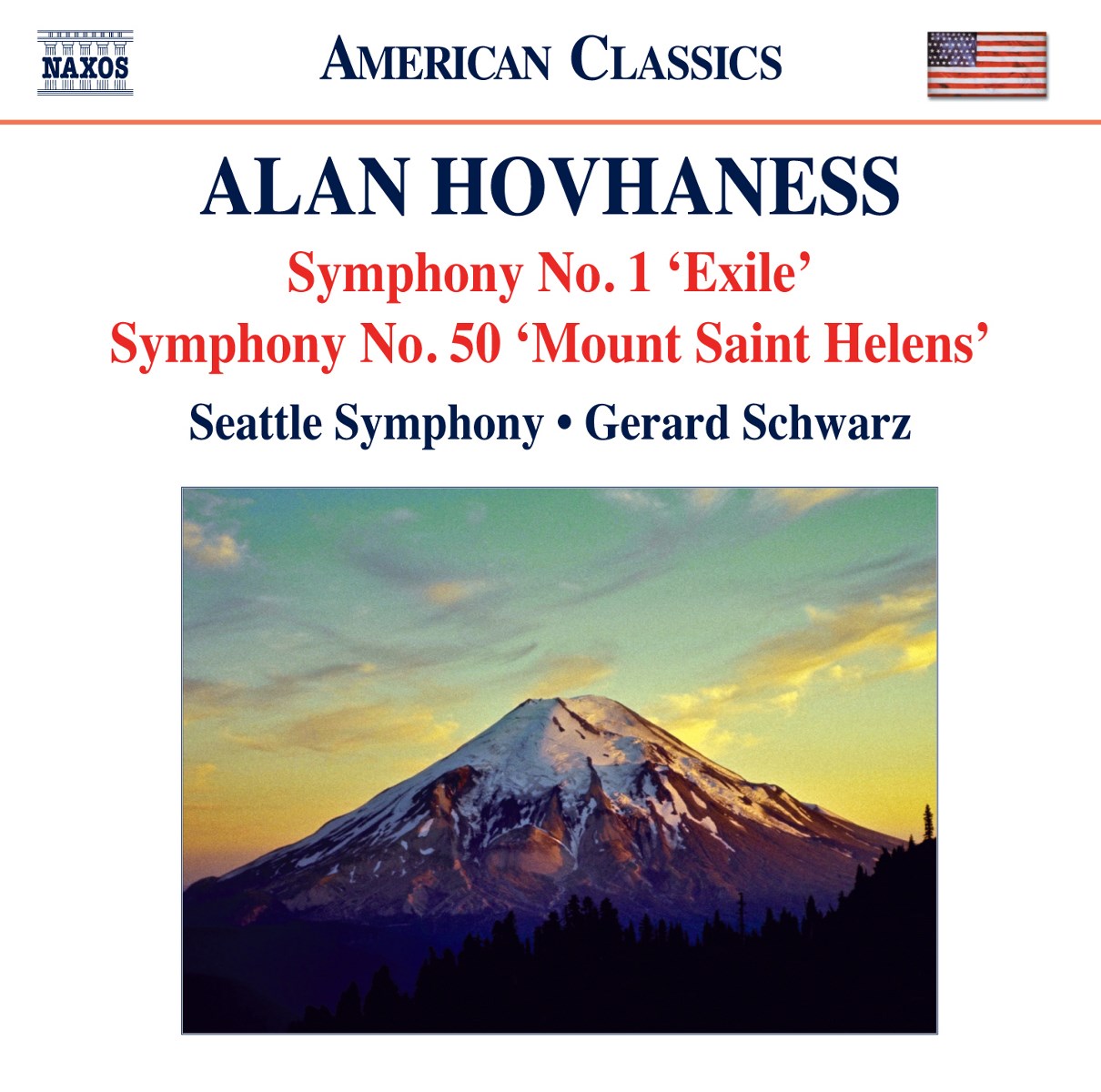 Seattle Symphony Orchestra, Gerard Schwarz - Hovhaness: Symphony No. 1 'Exile' | Symphony No. 50 'Mount Saint Helens'