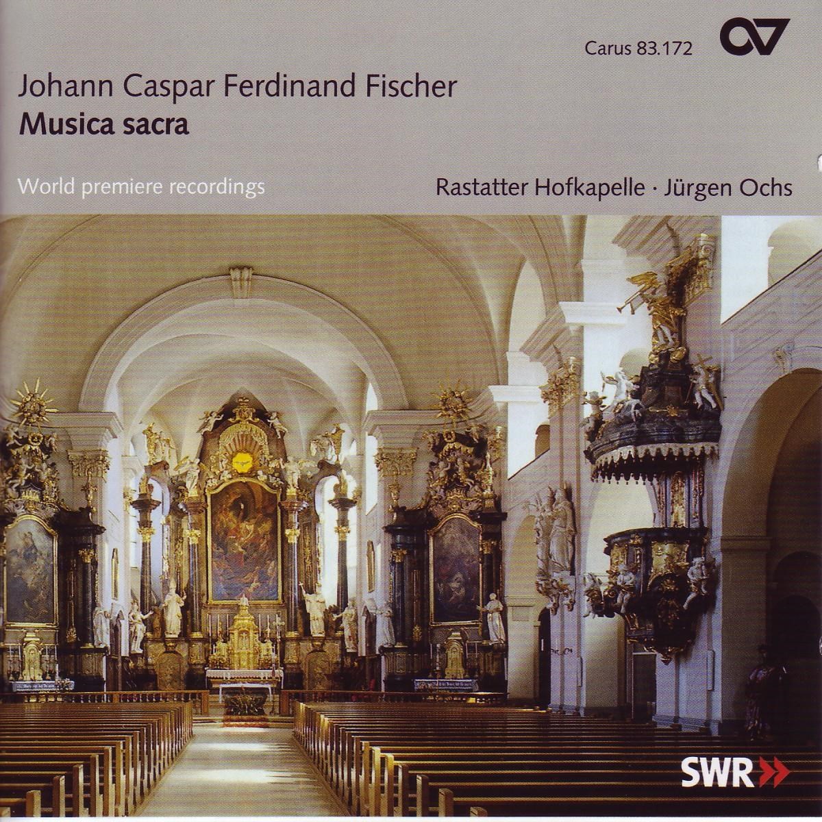 Afbeelding van Rastatter Hofkapelle, Jürgen Ochs - Fischer: Musica Sacra