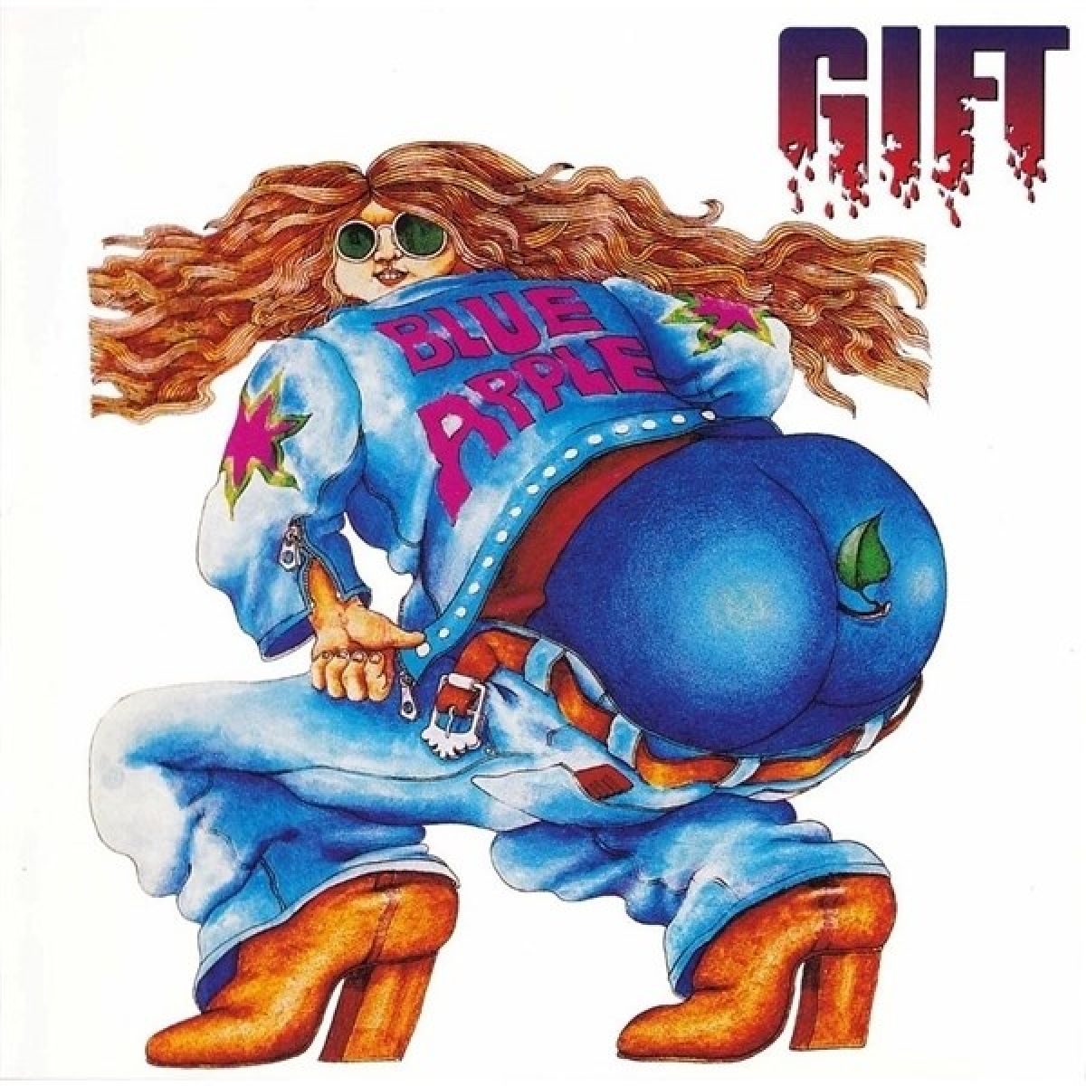 Afbeelding van Gift - Blue Apple
