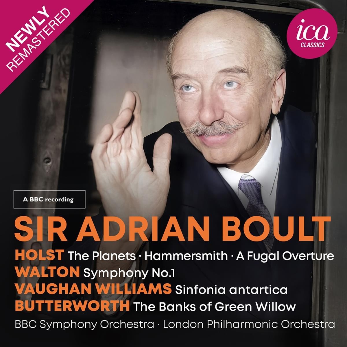 Afbeelding van Sir Adrian Boult, BBC Symphony Orchestra - Holst: The Planets - Works By Vaughan Williams, Walton, Butterworth