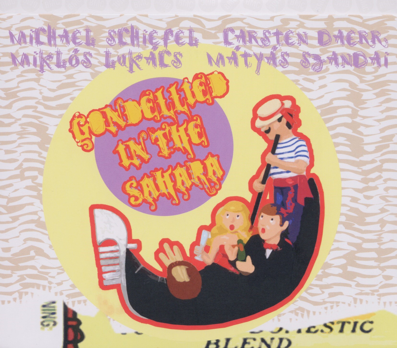 Afbeelding van Michael Schiefel, Carsten Daerr, Miklós Lukács, Mátyás Szandai - Gondellied In The Sahara