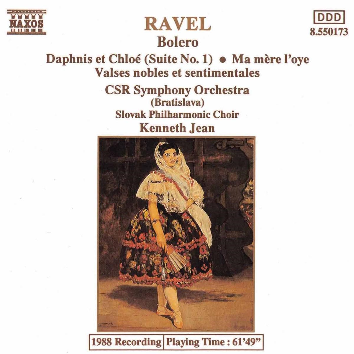 Afbeelding van Slovak Royal Symphony Orchestra - Ravel: Bolero | Daphnis&Chloe | Ma Mere L'Oye