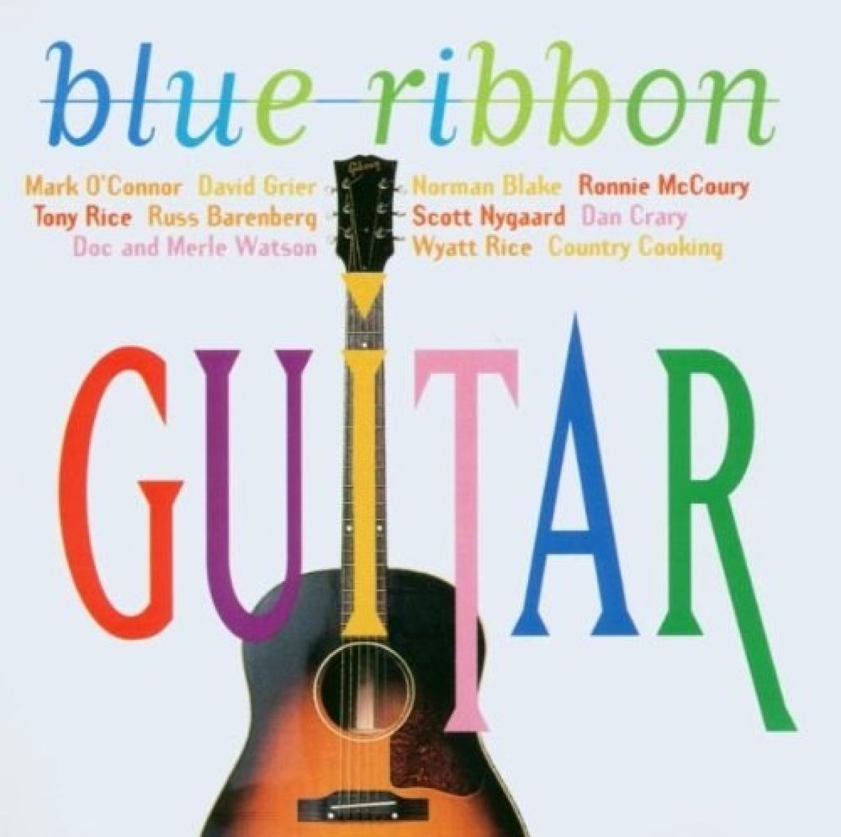 Afbeelding van Various Artists - Blue Ribbon Guitar