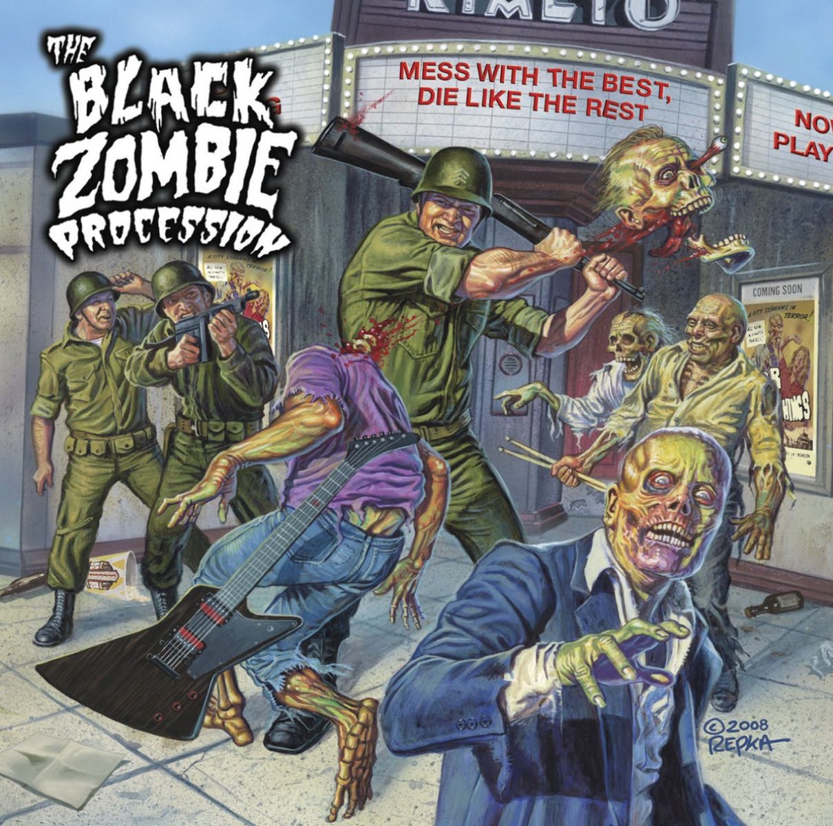 Afbeelding van Black Zombie Procession - Mess With The Best