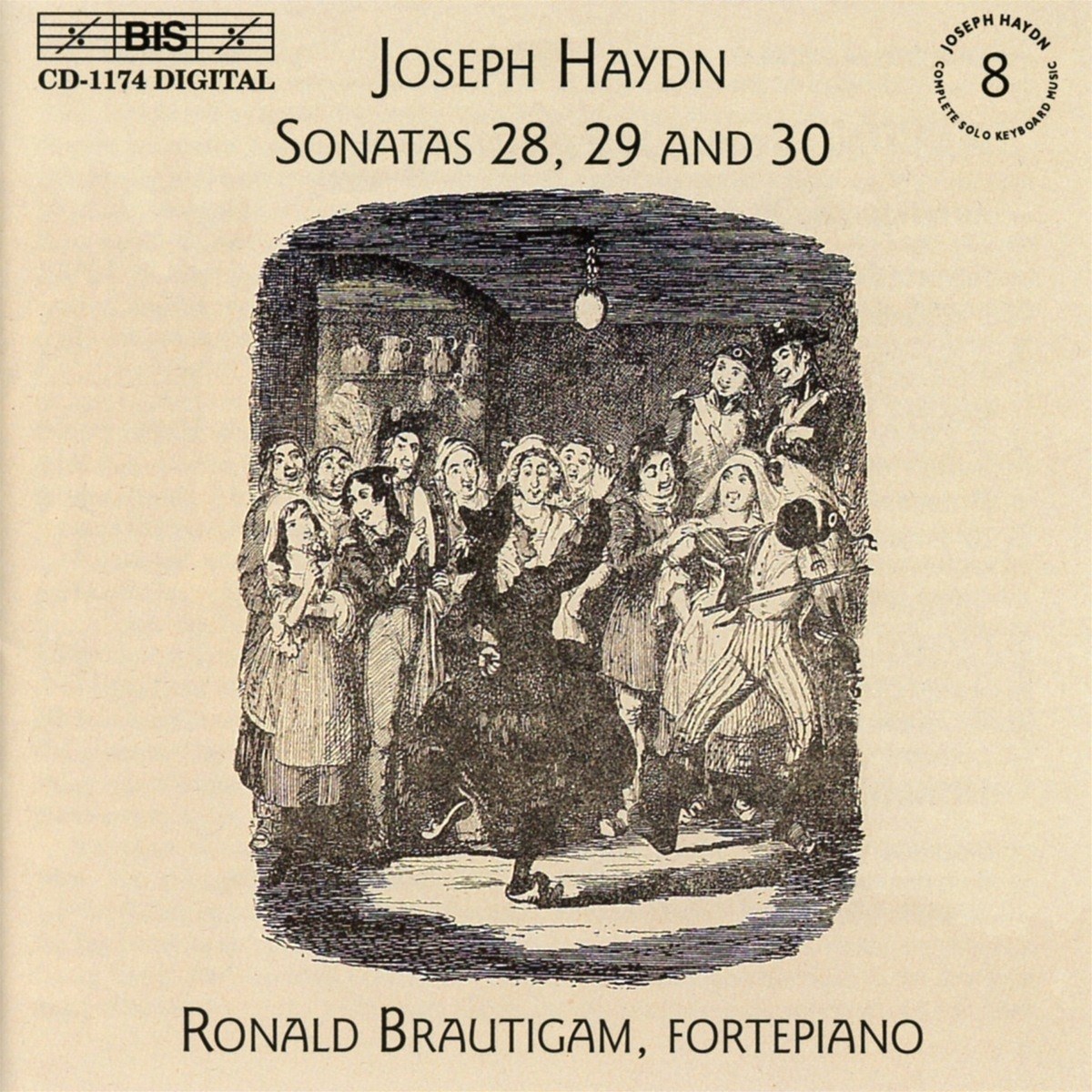 Afbeelding van Ronald Brautigam - Haydn: Keyboard Sonatas Vol 8