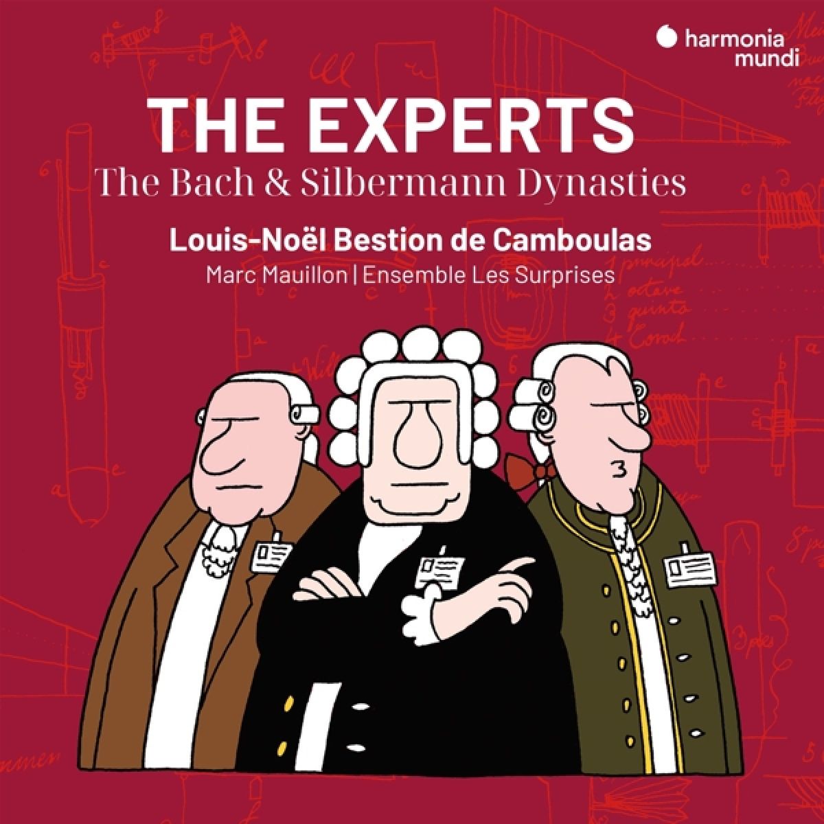 Afbeelding van Louis-Noël Bestion De Camboulas - The Experts: Bach & Silbermann