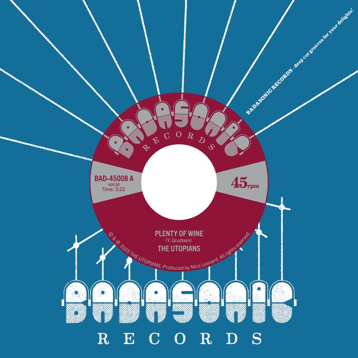 Afbeelding van The Utopians - Plenty Of Wine