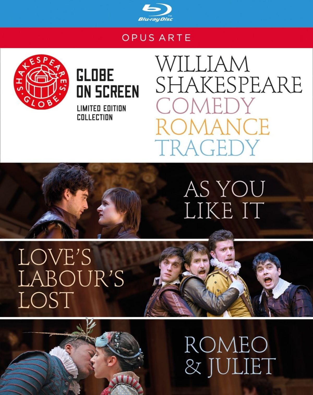 Globe Theatre - William Sheakespeare's Comedy Romance Tragedy