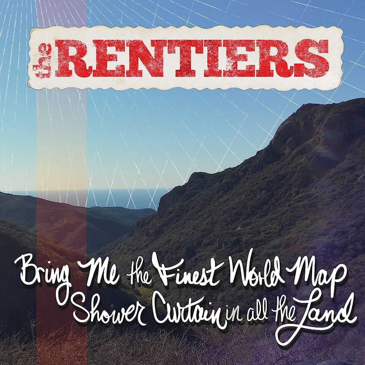 Afbeelding van The Rentiers - Bring Me The Finest World Map Shower Curtain In All The Land