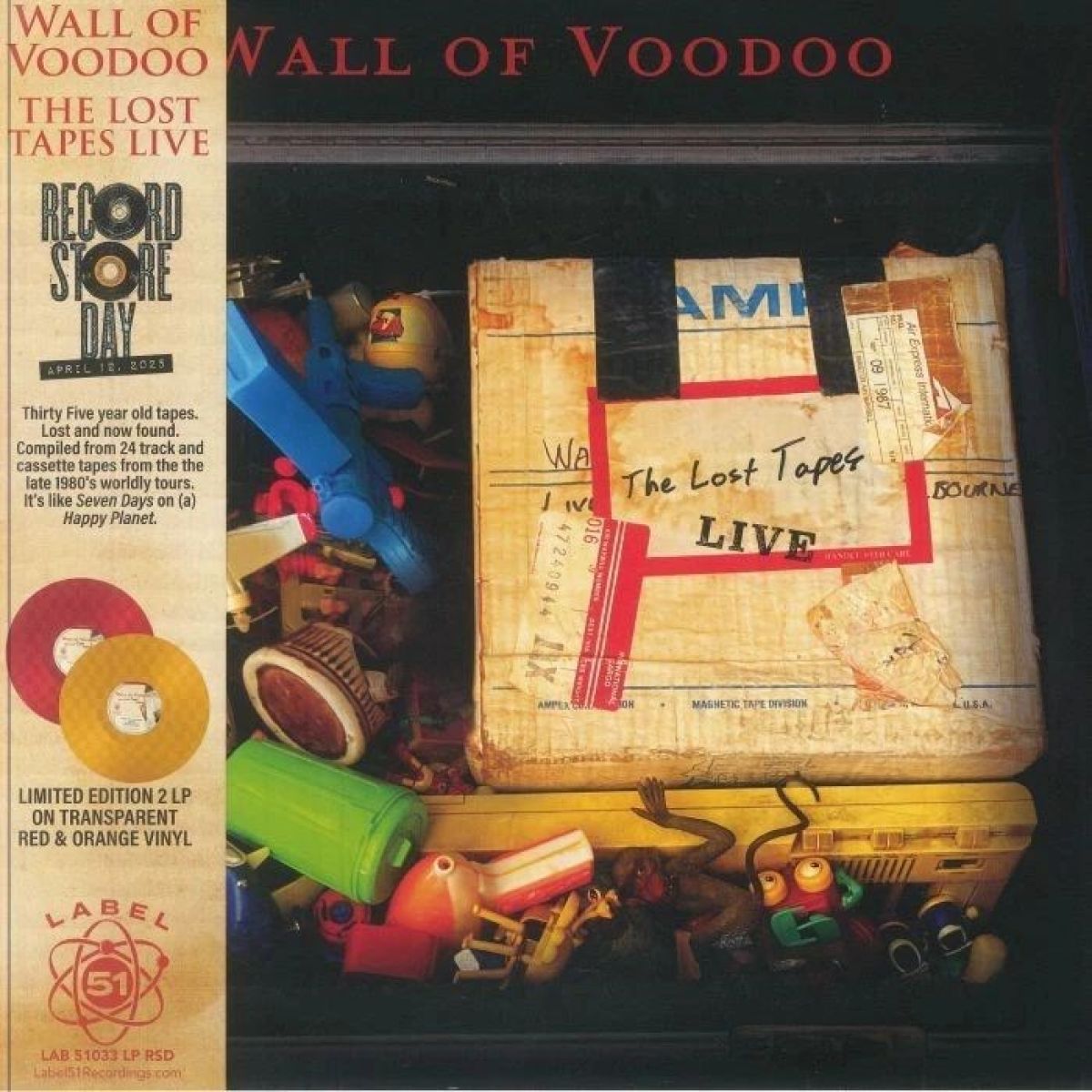 Afbeelding van Wall Of Voodoo - The Lost Tapes Live