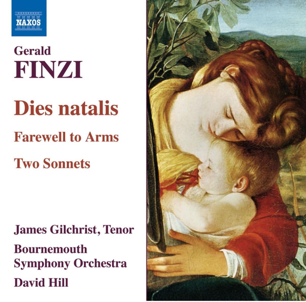 Afbeelding van James Gilchrist, Bournemouth Symphony Orchestra, Dvid Hill - Finzi: Dies Natalis