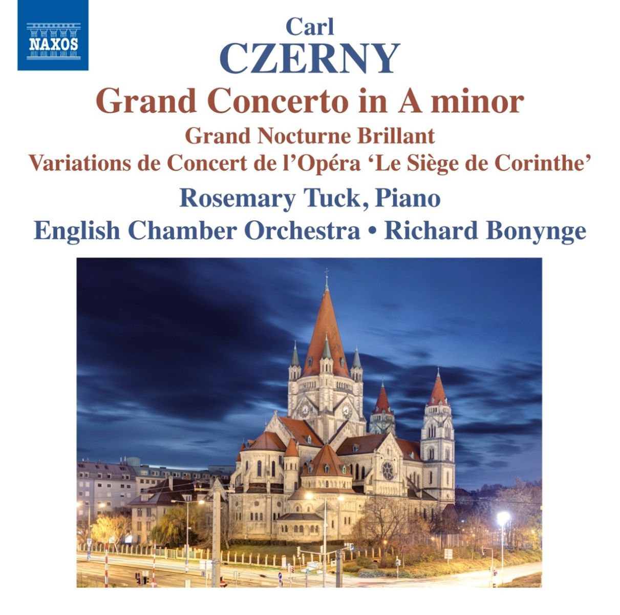 Afbeelding van Rosemary Tuck, English Chamber Orchestra, Richard Bonynge - Czerny: Grand Concerto In A Minor