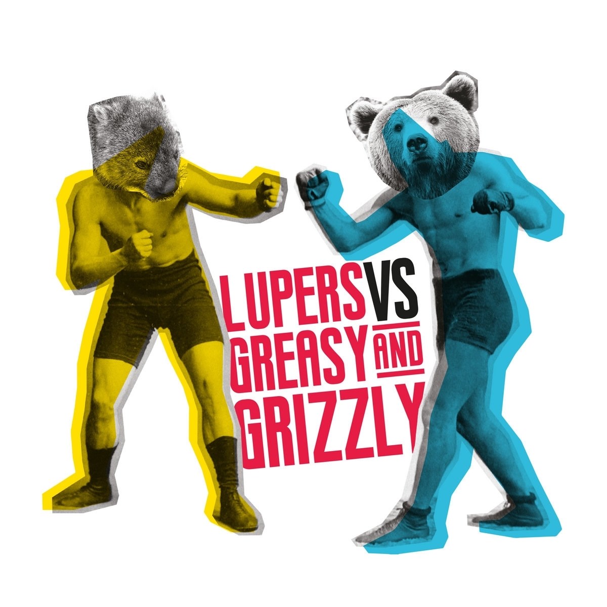 Afbeelding van Lupers Vs Greasy & Grizzly - Lupers Vs Greasy & Grizzly
