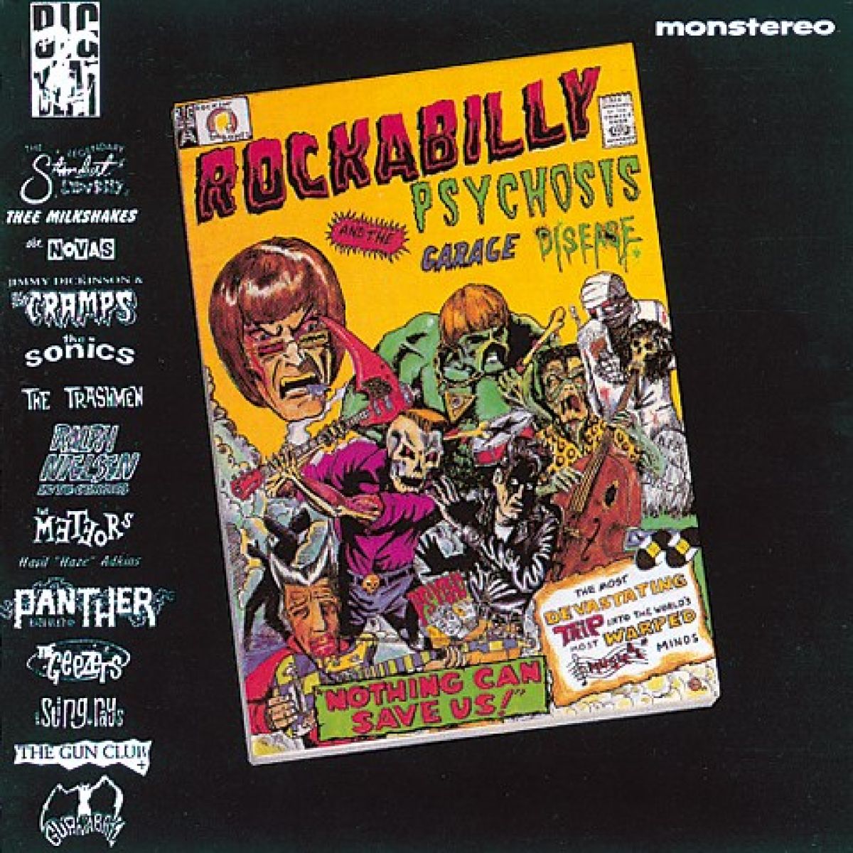 Afbeelding van Various Artists - Rockabilly Psychosis The Garage Disease