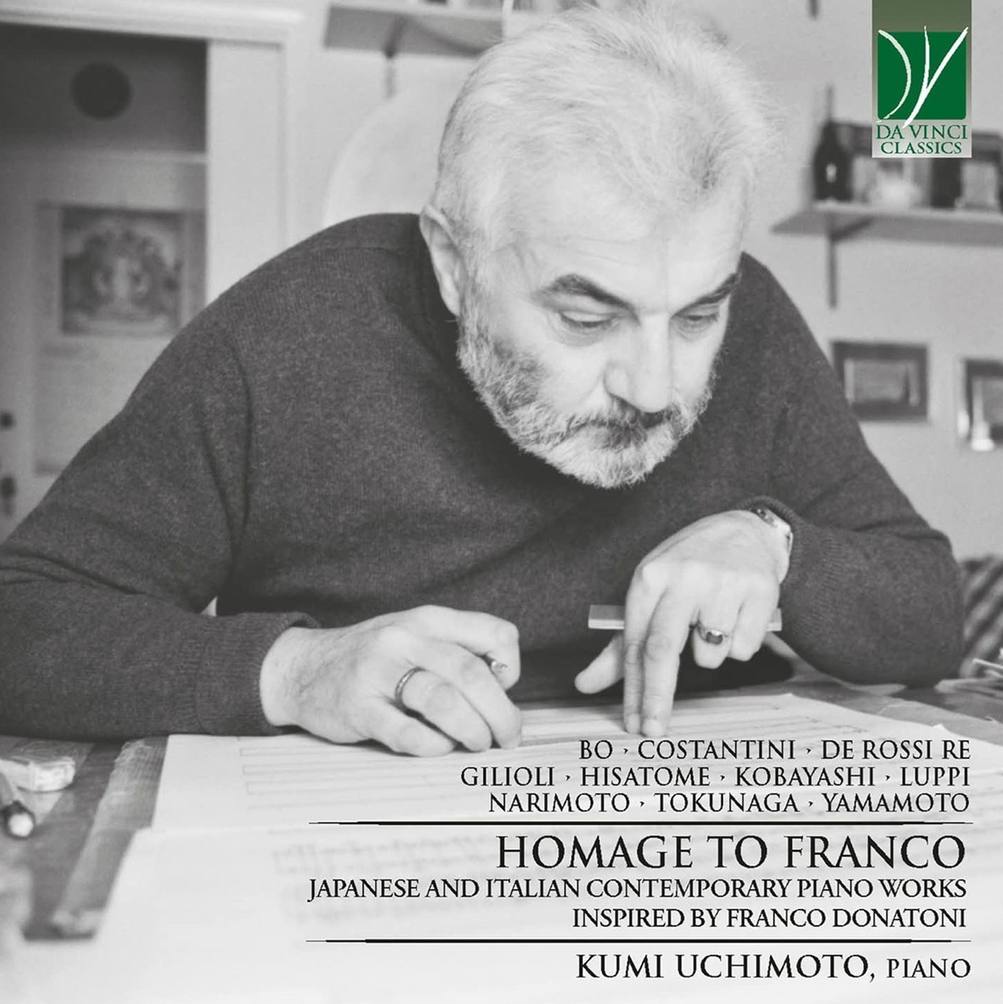 Afbeelding van Kumi Uchimoto - Homage To Franco (Japanese And Italian Contemporary Piano Works Inspired By Franco Donatoni)