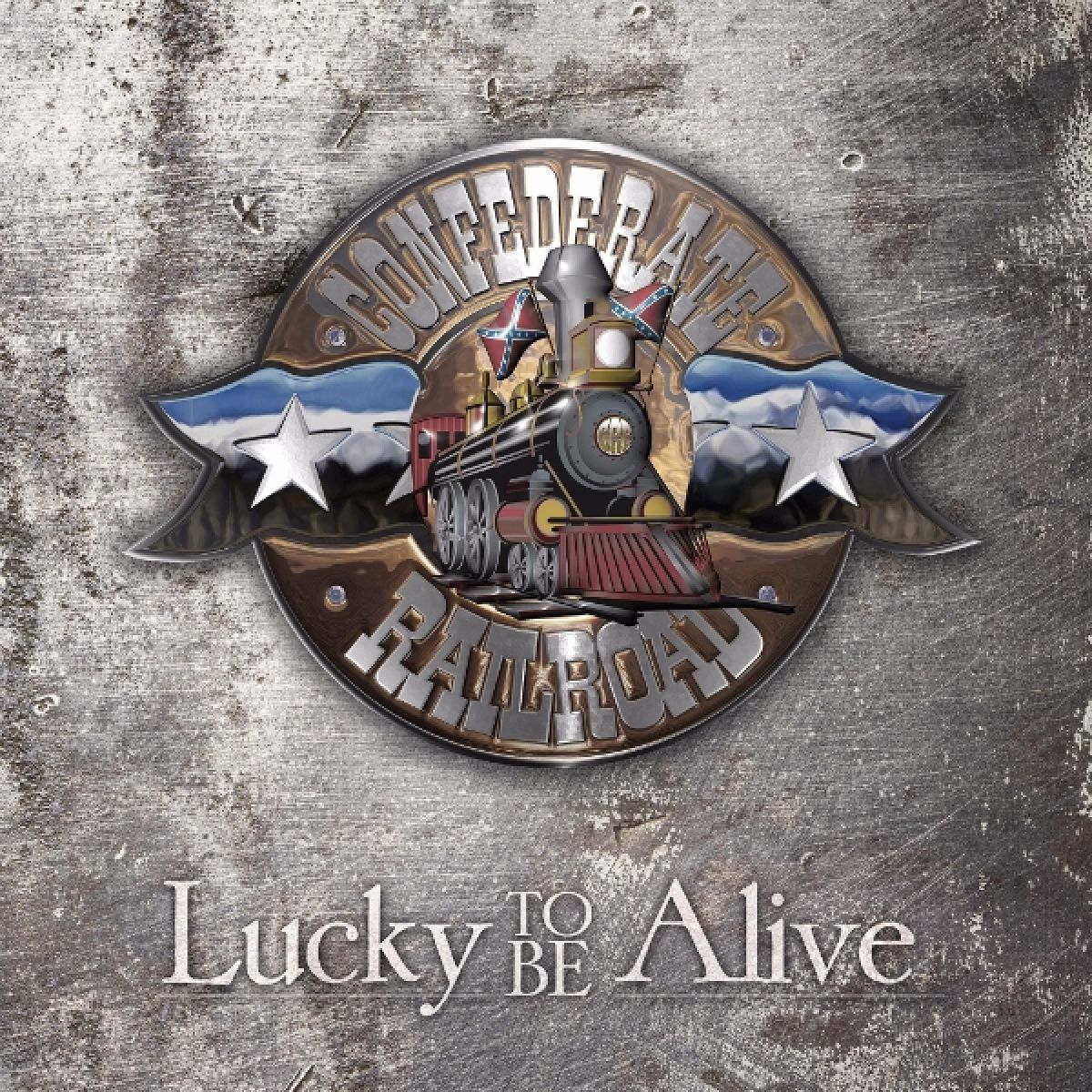 Afbeelding van Confederate Railroad - Lucky To Be Alive