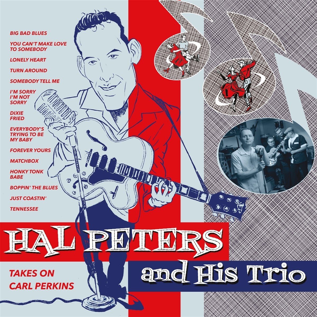 Afbeelding van Hal Peters & His Trio - Takes On Carl Perkins