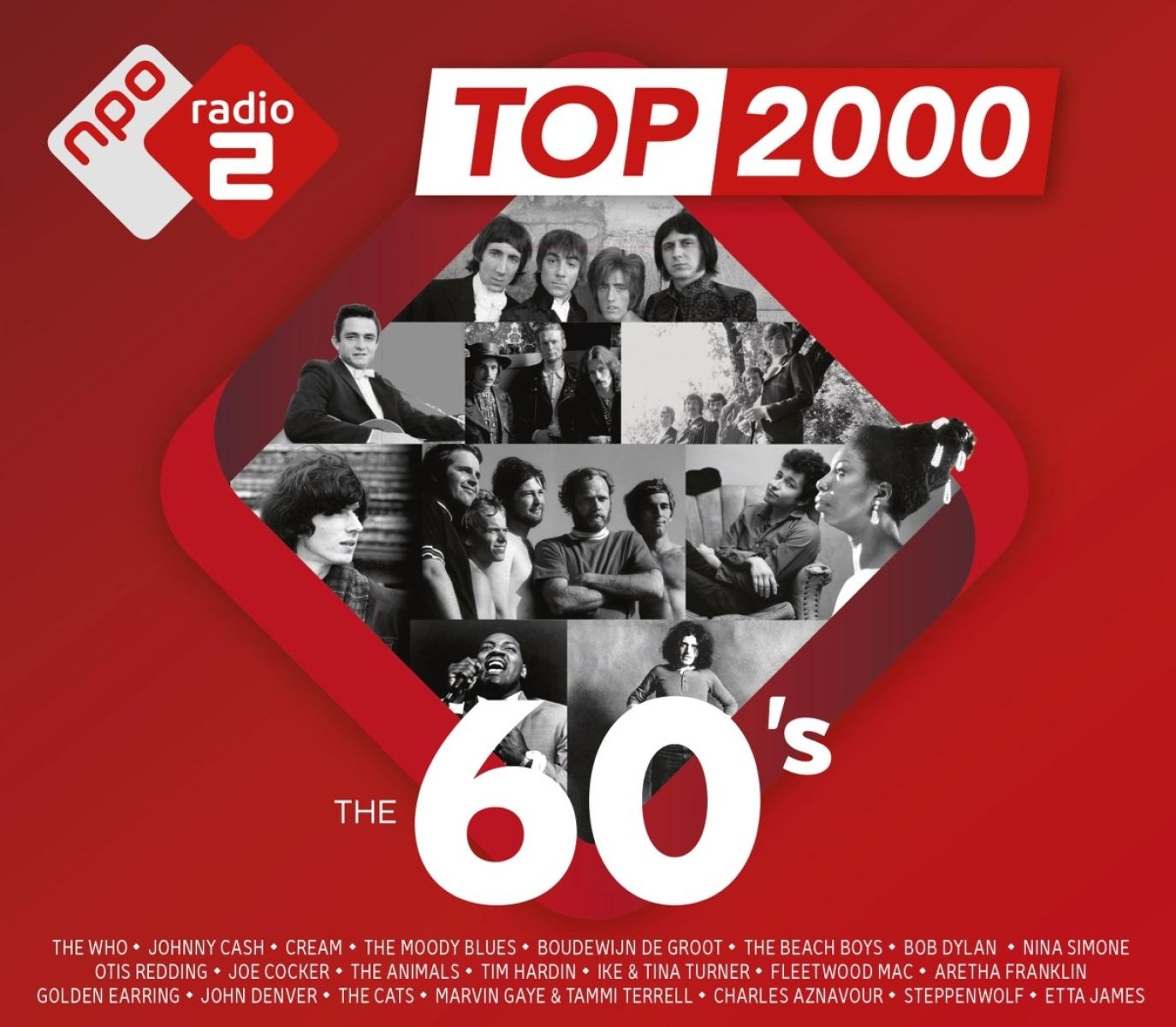 Afbeelding van Various Artists - Top 2000 - The 60's