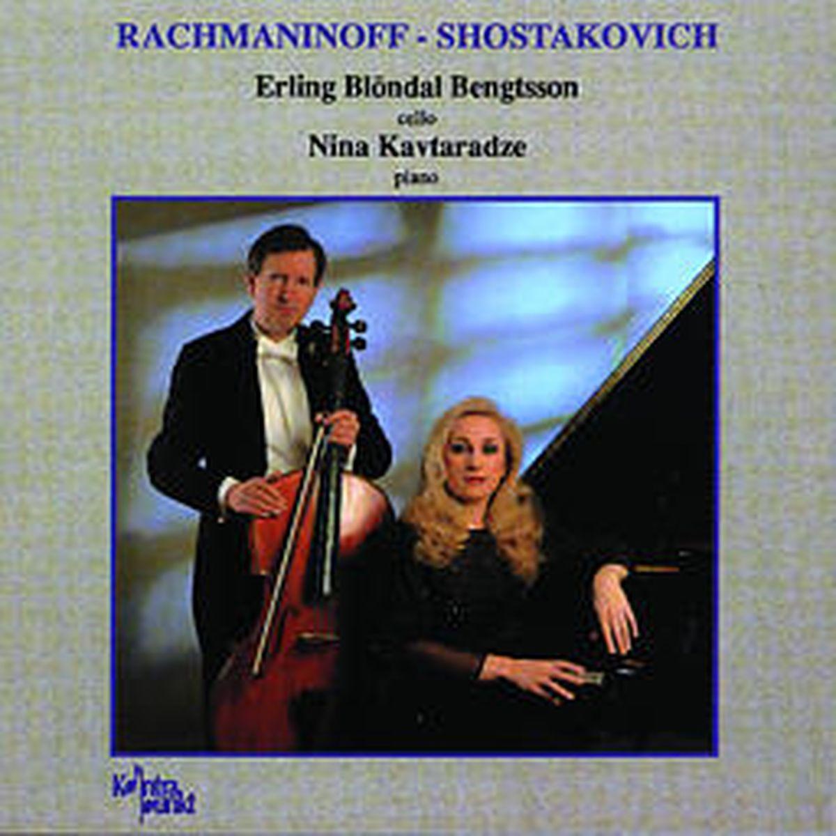 Afbeelding van Erling Bløndal Bengtsson, Nina Kavtaradze - Dimitri Shostakovich: Sonatas For Cello And Piano
