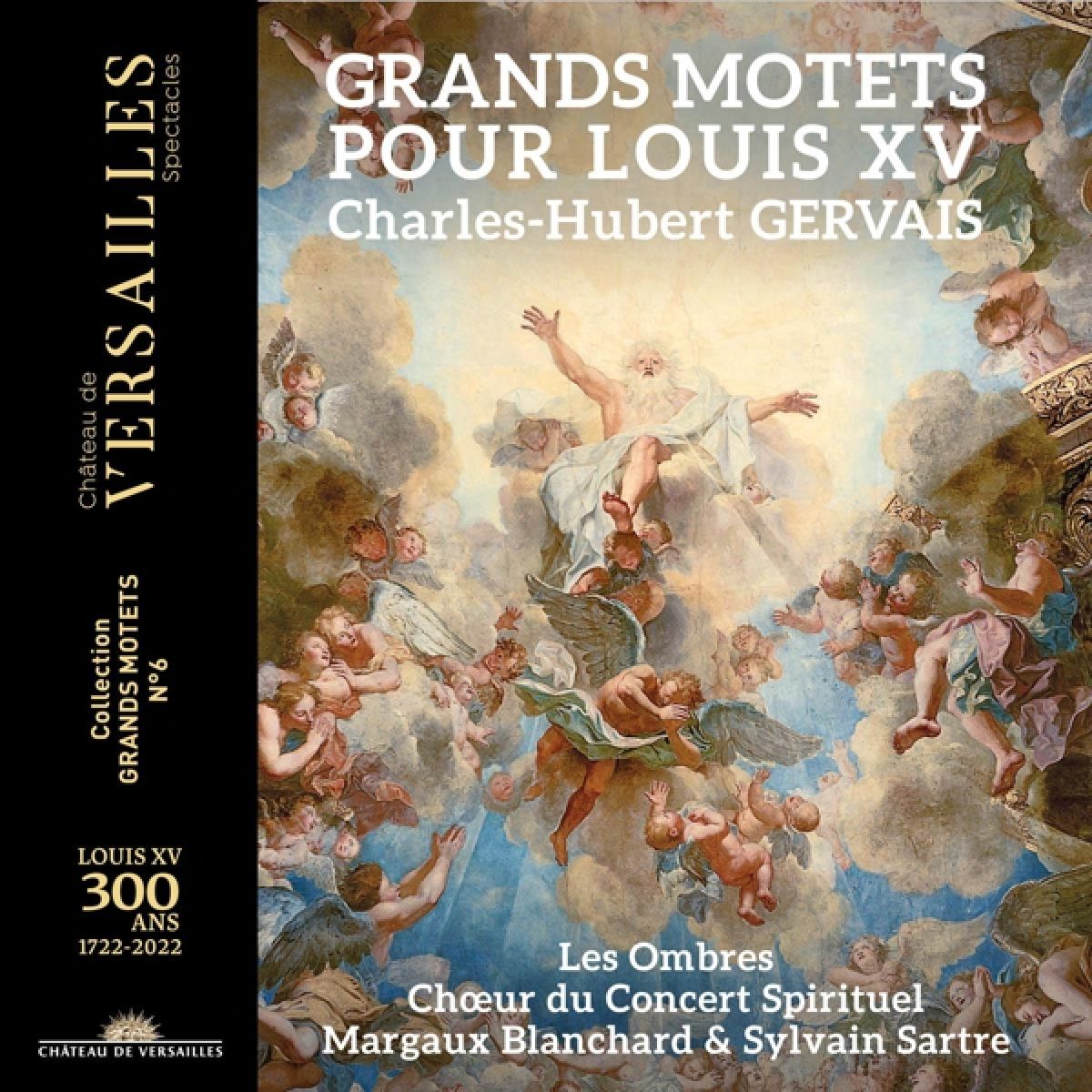 Afbeelding van Sylvain Sartre, Margaux Blanchard, Les Ombres - Gervais: Grands Motets Pour Louis XV