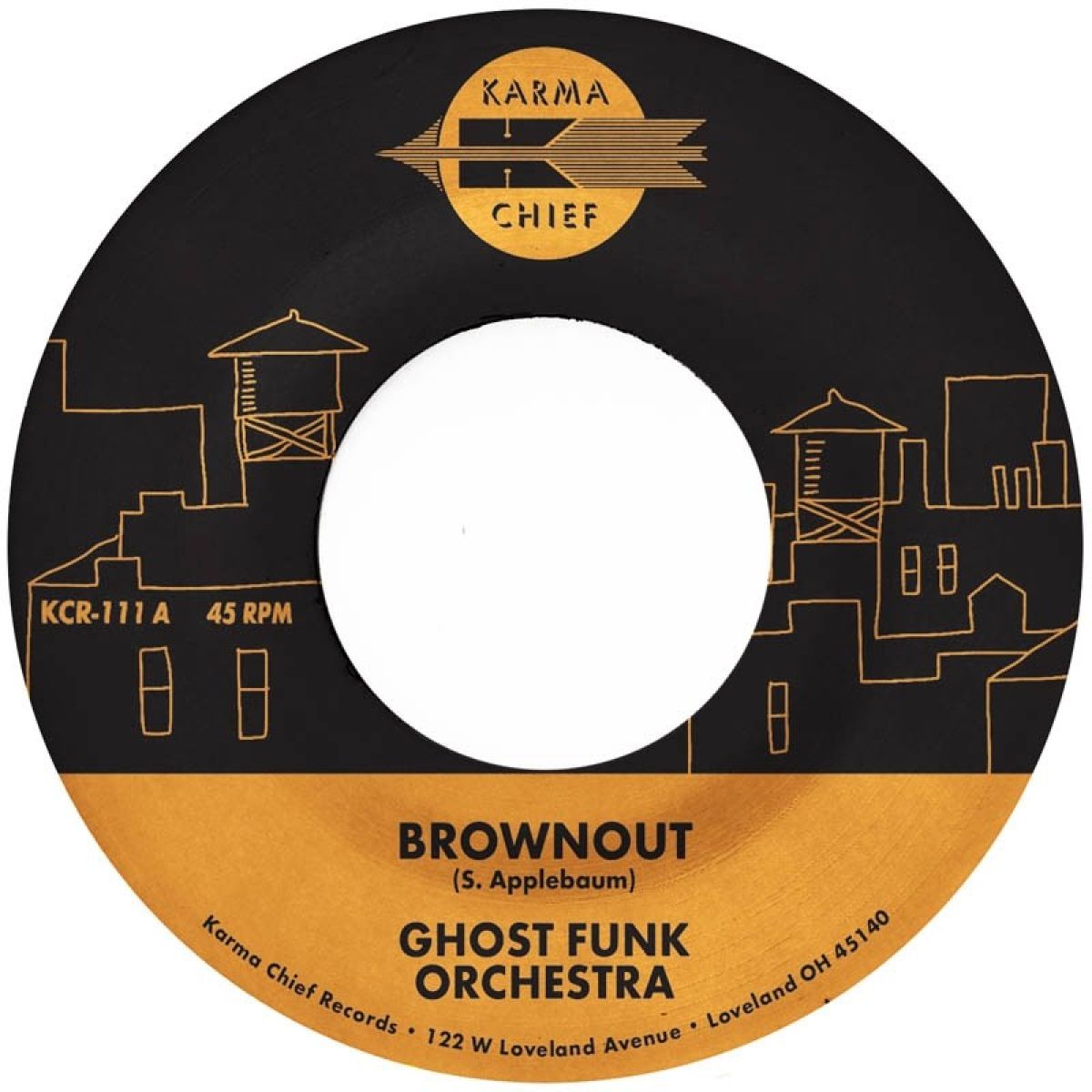 Afbeelding van Ghost Funk Orchestra - Brownout / Boneyard Baile
