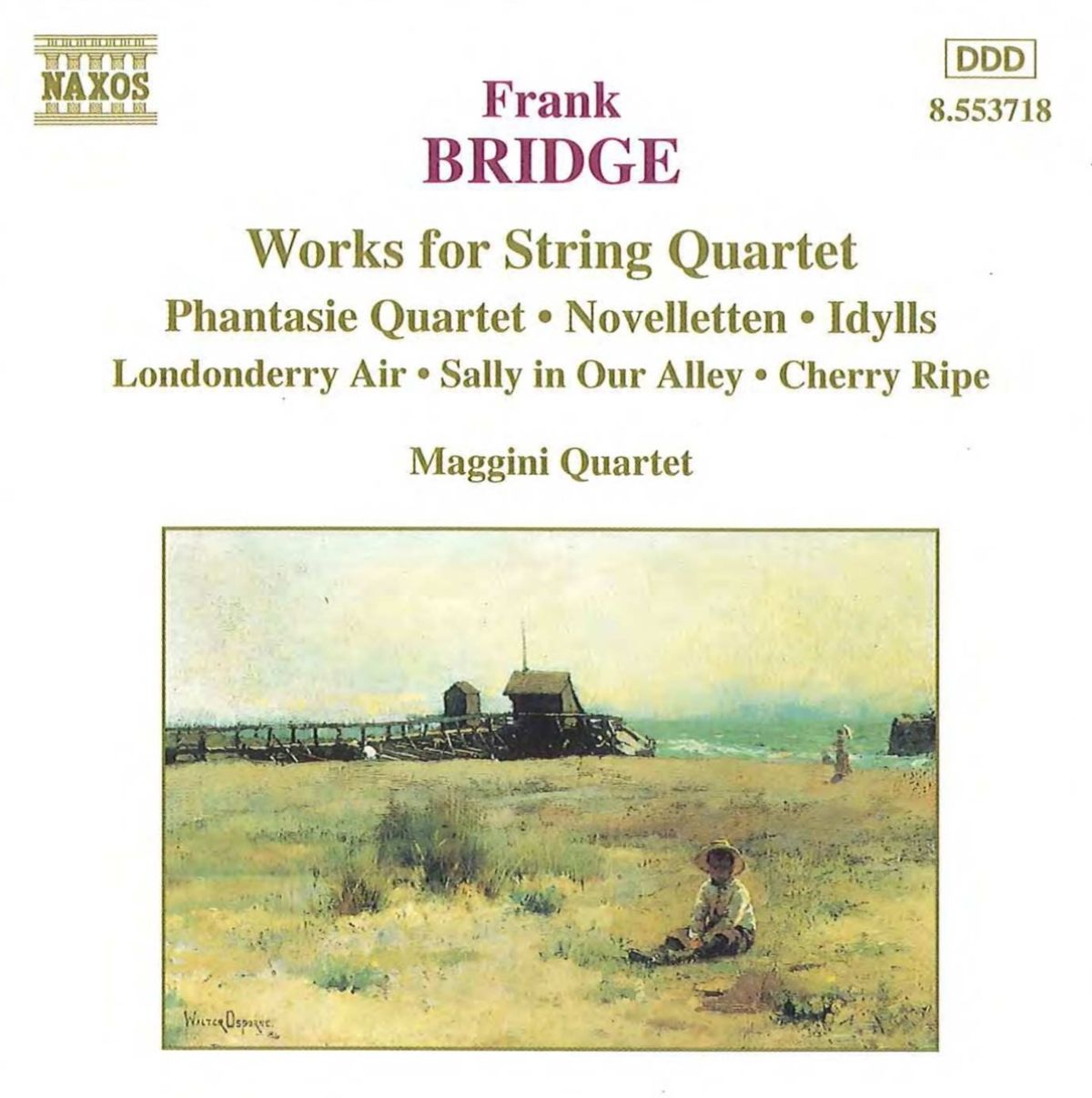 Afbeelding van Maggini Quartet - Bridge: String Quartet